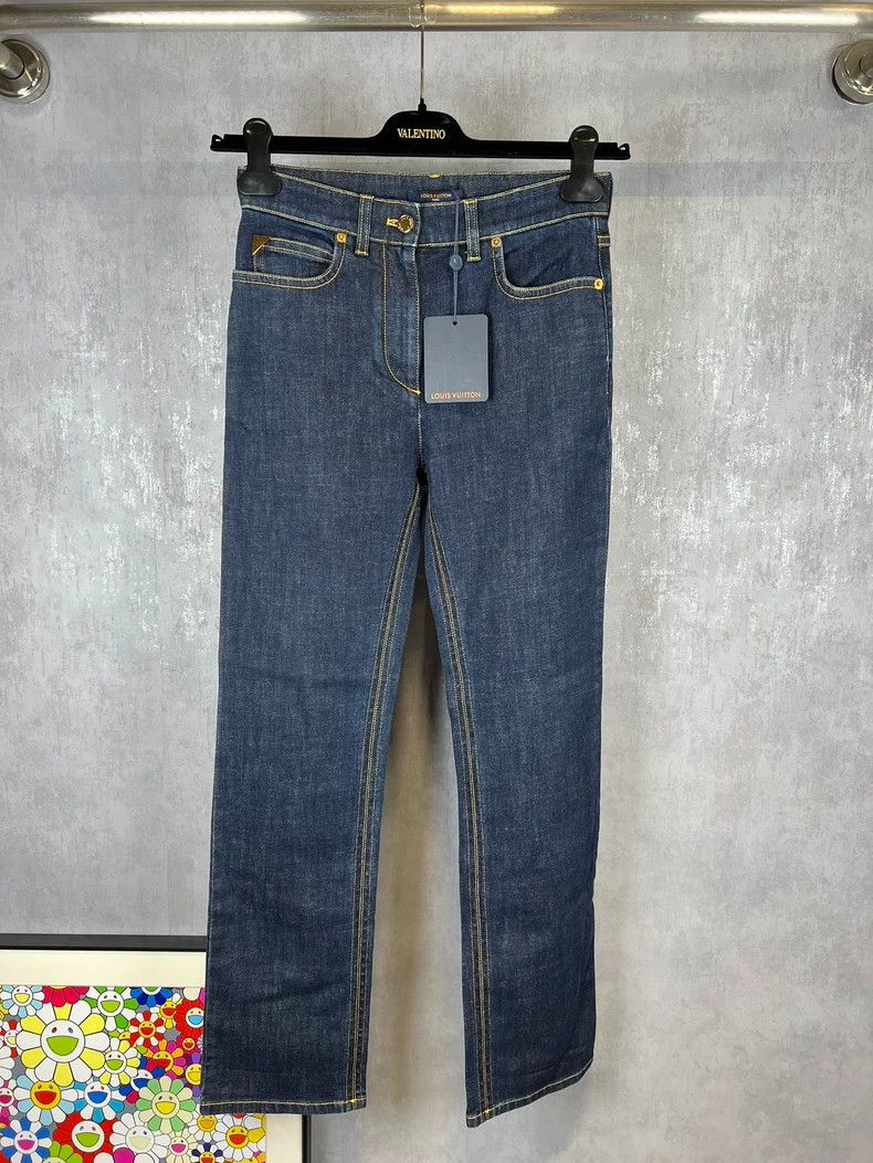 Louis Vuitton Louis Vuitton Reading Pocket Jeans Size 34" / US 12 / IT 48 - 2 Thumbnail