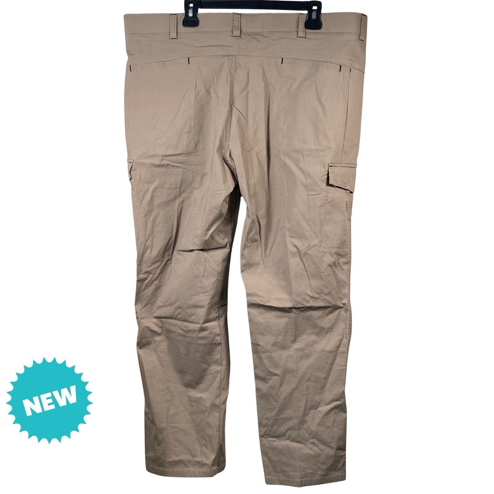Haggar Haggar Pants Mens 42x30 Khaki Active Free Trek Urban Cargo Size US 42 / EU 58 - 2 Thumbnail