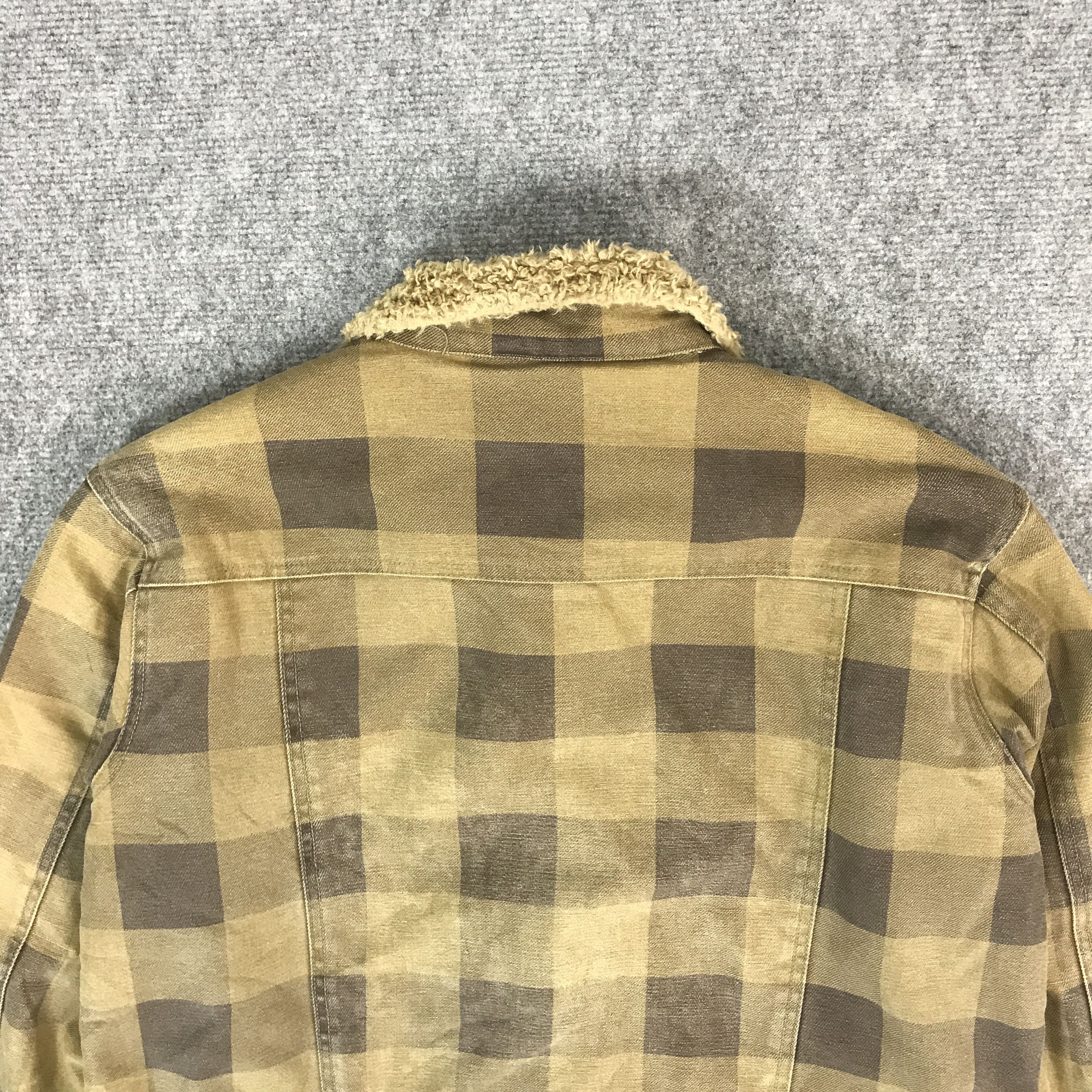 Japanese Brand SKY WALK RANCH TARTAN STYLE BUTTON JACKET Size US M / EU 48-50 / 2 - 4 Thumbnail