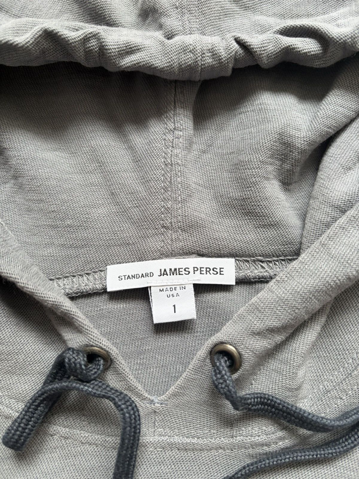 James Perse James Perse Basic Gray Hoodie Made In USA Size US S / EU 44-46 / 1 - 5 Thumbnail