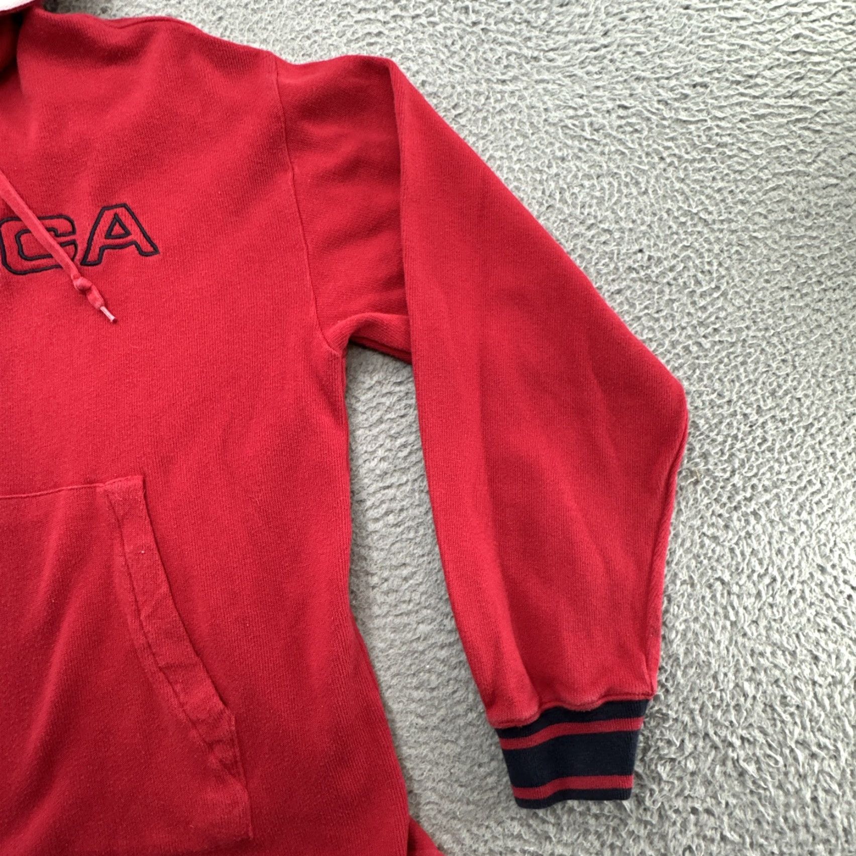 Nautica Nautica Hoodie Men Large Red Embroidered Sports Logo Vintage Shirt Size US M / EU 48-50 / 2 - 4 Thumbnail