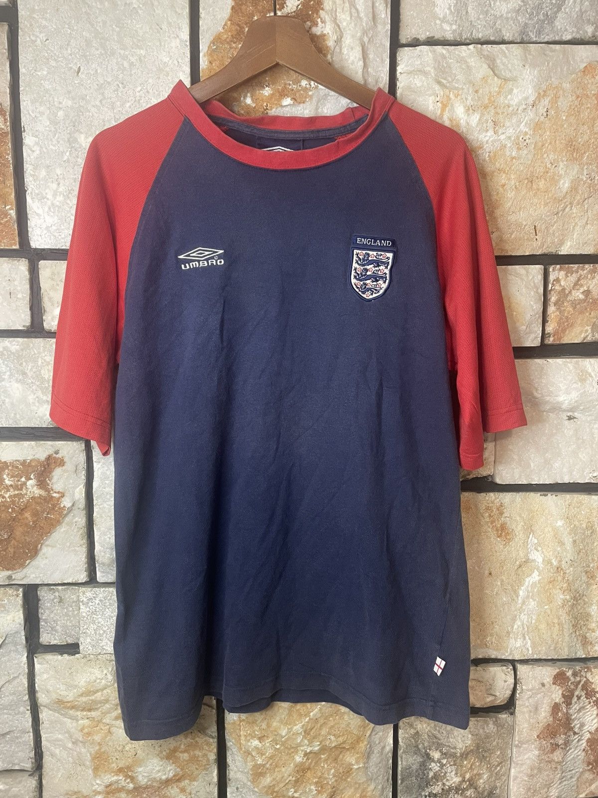 Umbro Vintage Michael Owen England Jersey x Umbro Size US M / EU 48-50 / 2 - 2 Thumbnail