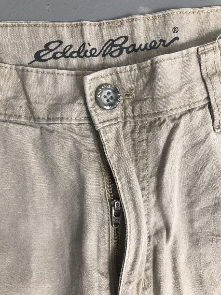 Eddie Bauer × Vintage Vintage Ykk Eddie Bauer cargo Jorts Size US 30 / EU 46 - 3 Thumbnail
