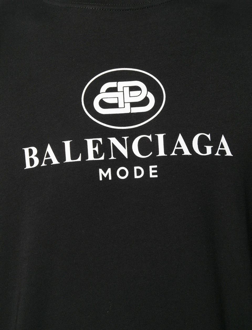 Balenciaga Balenciaga BB Mode Logo T-Shirt - Black - Size XL Size US XL / EU 56 / 4 - 2 Thumbnail