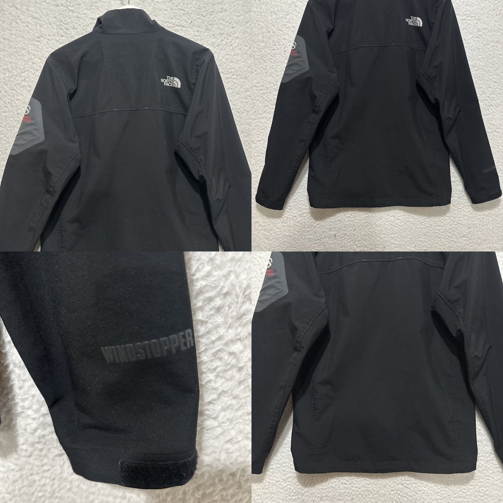 The North Face The North Face Summit Series Windstopper Jacket Mens Size S Black Full Zip Softshell Size US S / EU 44-46 / 1 - 8 Thumbnail