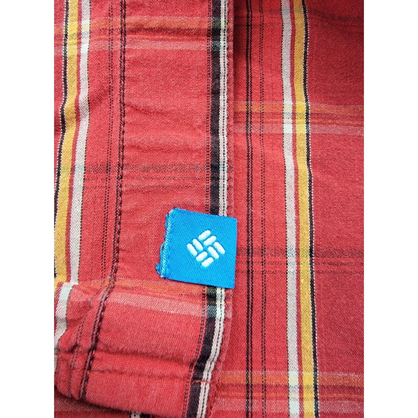 Vintage Columbia Shirt Mens XL Red Plaid Long Sleeve Button Down Outdoor Casual Size US XL / EU 56 / 4 - 5 Thumbnail