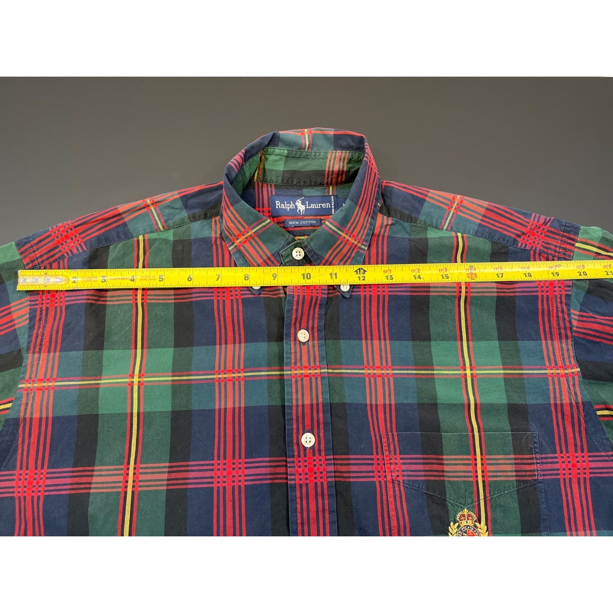 Ralph Lauren Ralph Lauren Men's Multicolor Shirt/Button Up Sz M SKU 4069 Size US M / EU 48-50 / 2 - 6 Thumbnail