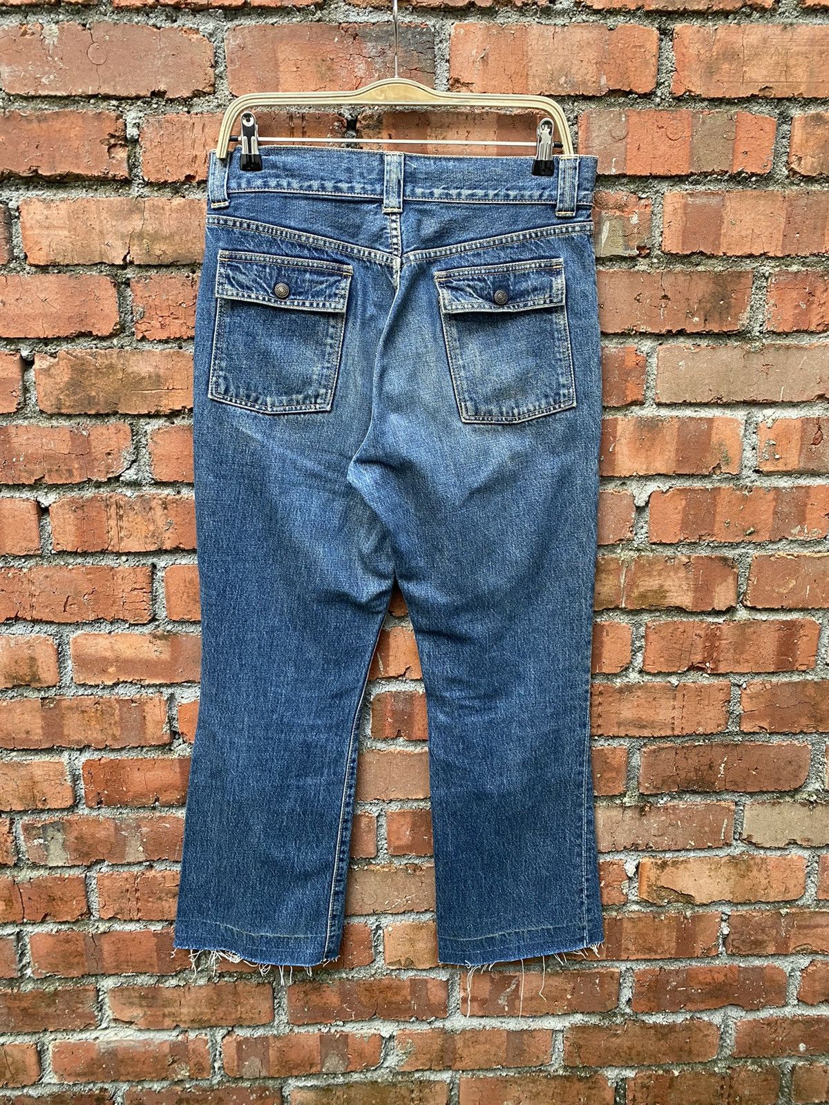 Japanese Brand × Kapital size 33x27 Kapital bush jeans flare denime Size US 33 - 2 Thumbnail