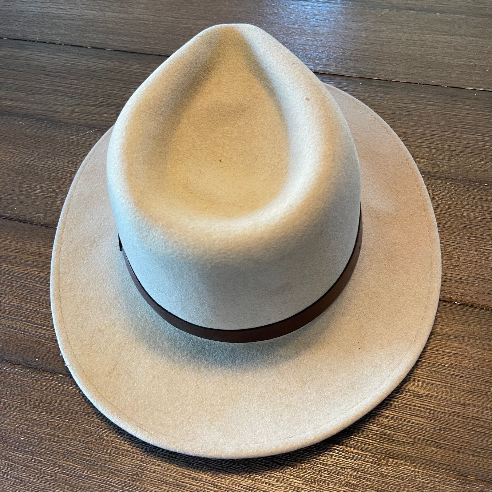 Pendleton Pendleton Men's Vtg 100% Virgin Wool Outback Fedora Hat L Size ONE SIZE - 6 Thumbnail
