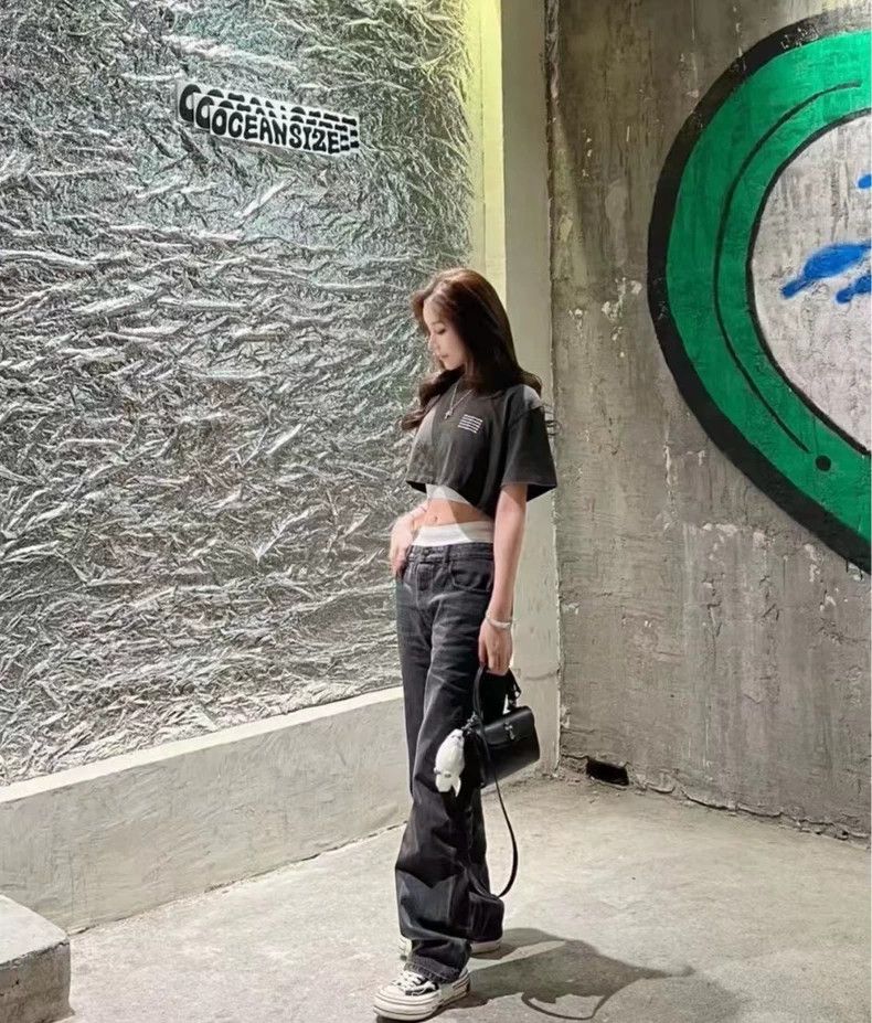 Balenciaga Balenciaga size M Distressed Black Belted Double B Embroid Size US 27 - 9 Thumbnail