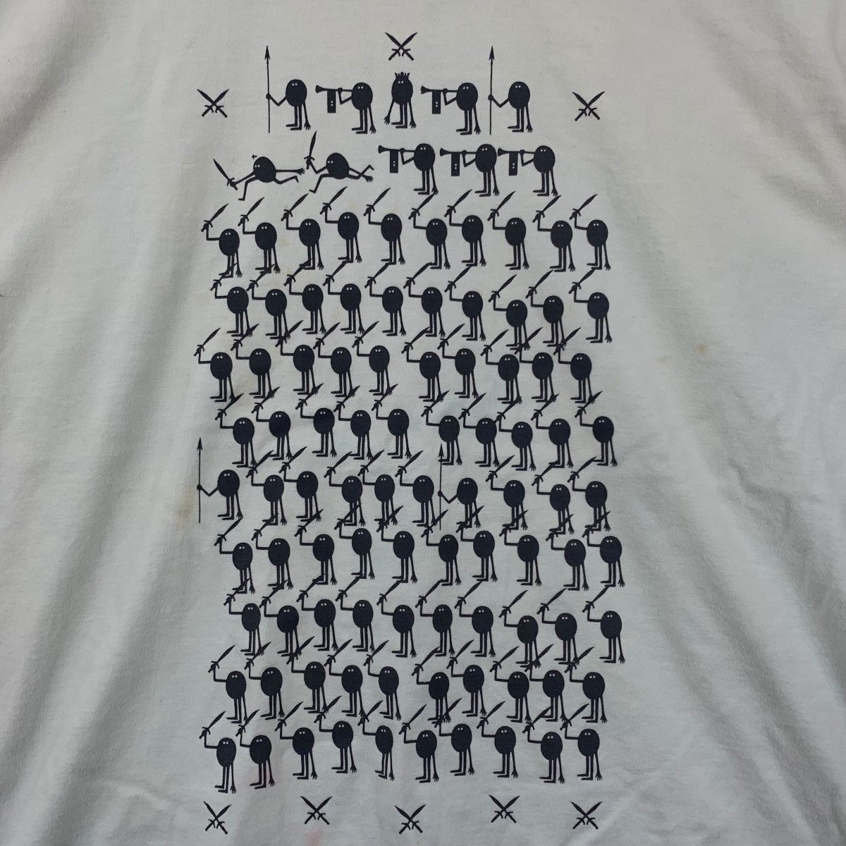 Beams Plus BEAMS Not Solid Liquid Japanese Brand Pop Art Tshirt Size US M / EU 48-50 / 2 - 3 Thumbnail