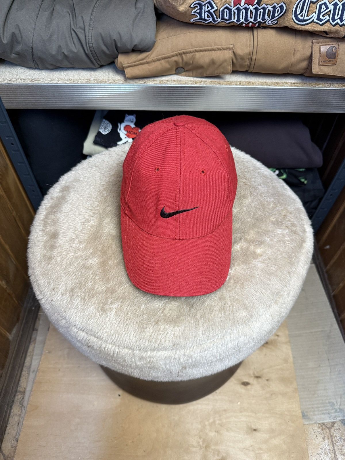 Nike Vintage Nike Center Swoosh Cap Size ONE SIZE - 3 Thumbnail