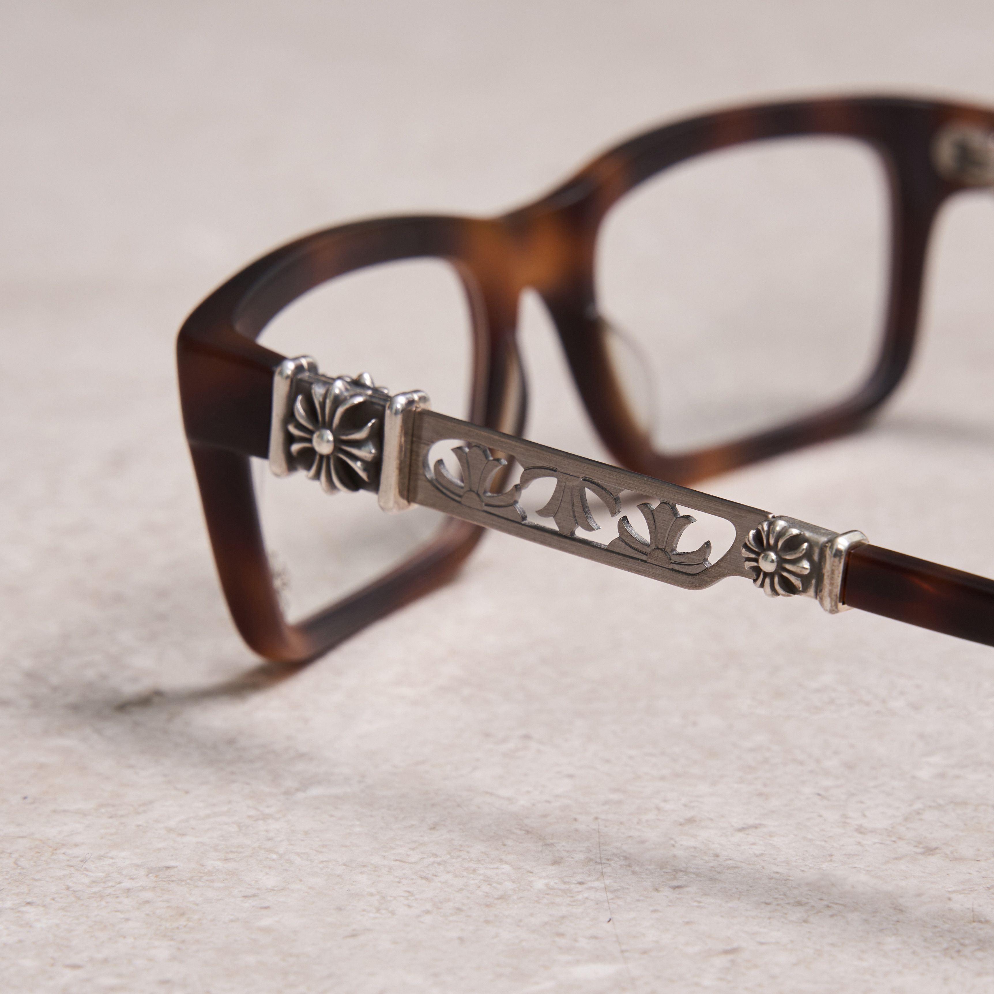 Chrome Hearts ✨Rare PENETRANUS III Matte Butterscotch Tortoise Size ONE SIZE - 4 Thumbnail