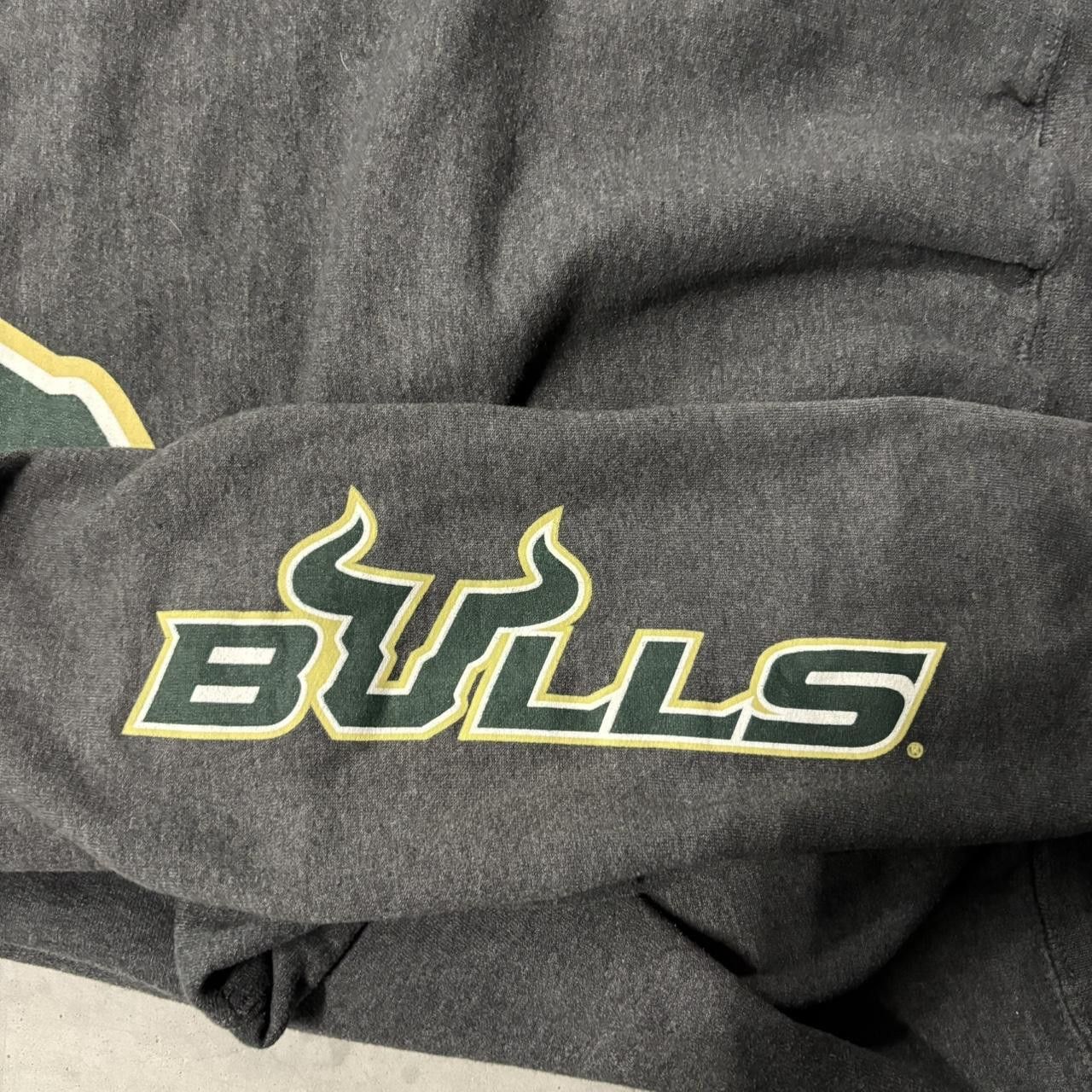 Vintage Crazy Vintage Y2K/2000s University of south florida bulls Champion Collegiate Hoodie! Size US M / EU 48-50 / 2 - 5 Thumbnail