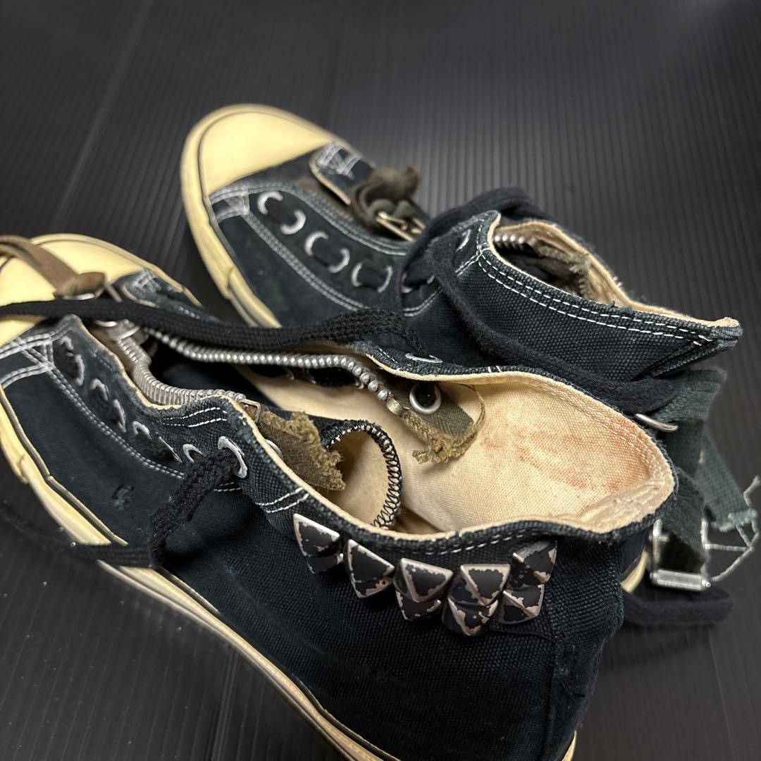 Undercover 06SS Studs Zip Sneakers Size US 9.5 / EU 42-43 - 2 Thumbnail