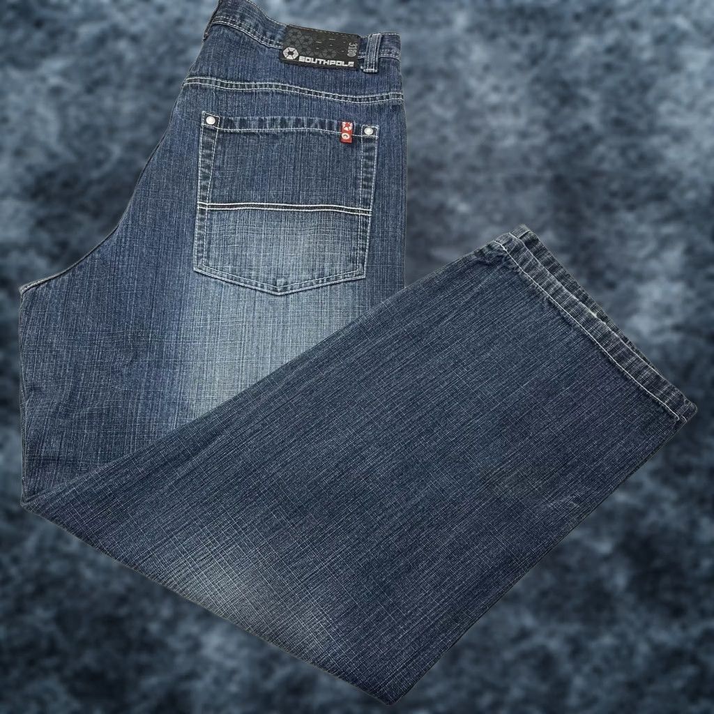 Southpole VINTAGE SOUTHPOLE Jeans 36x31 Y2K Classic Baggy Red Tab Denim Skater Hip Hop Mens Size US 36 / EU 52 - 1 Thumbnail