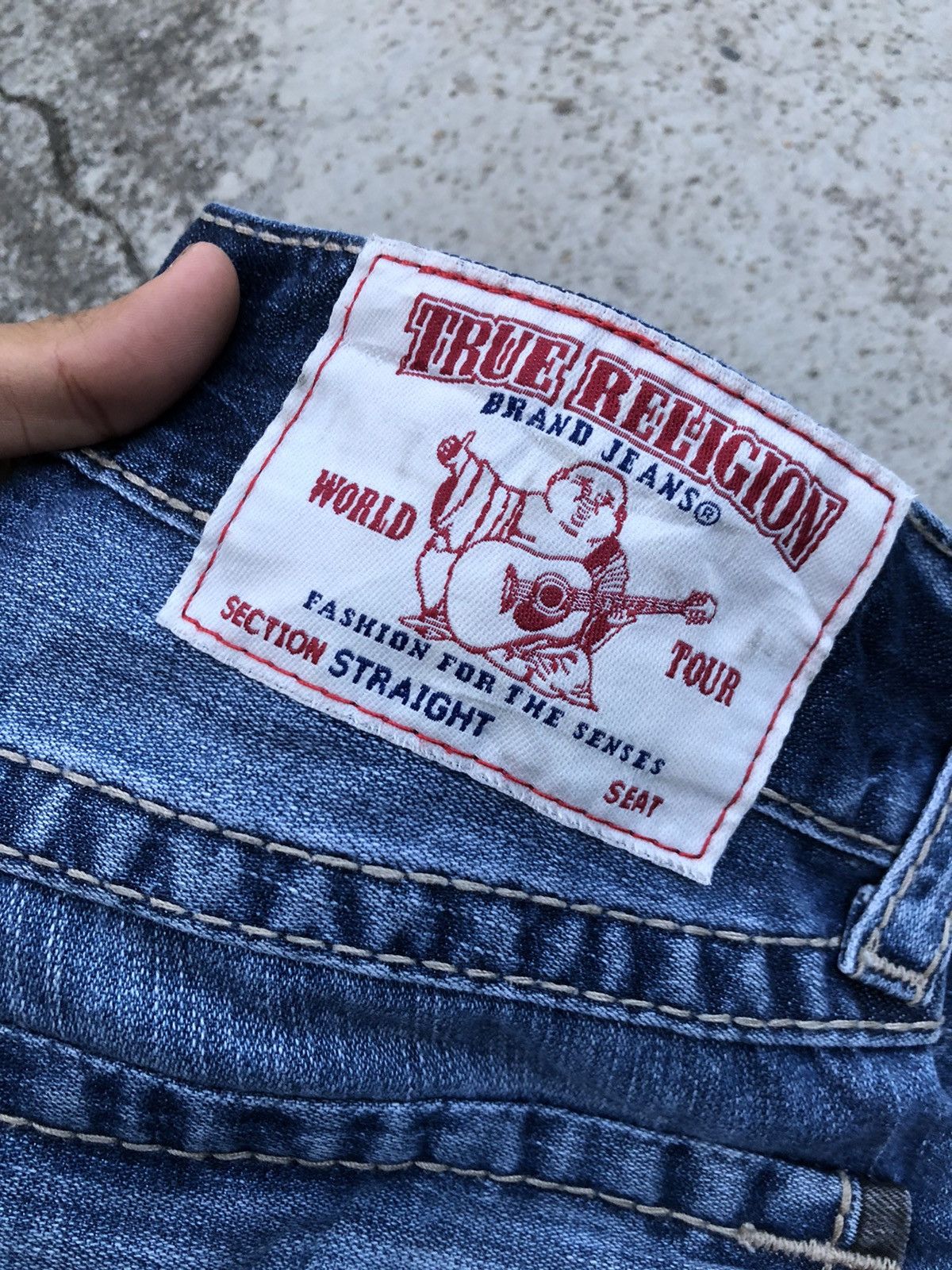 True Religion TRUE RELIGION DISTRESSED DENIM Size US 32 / EU 48 - 7 Thumbnail