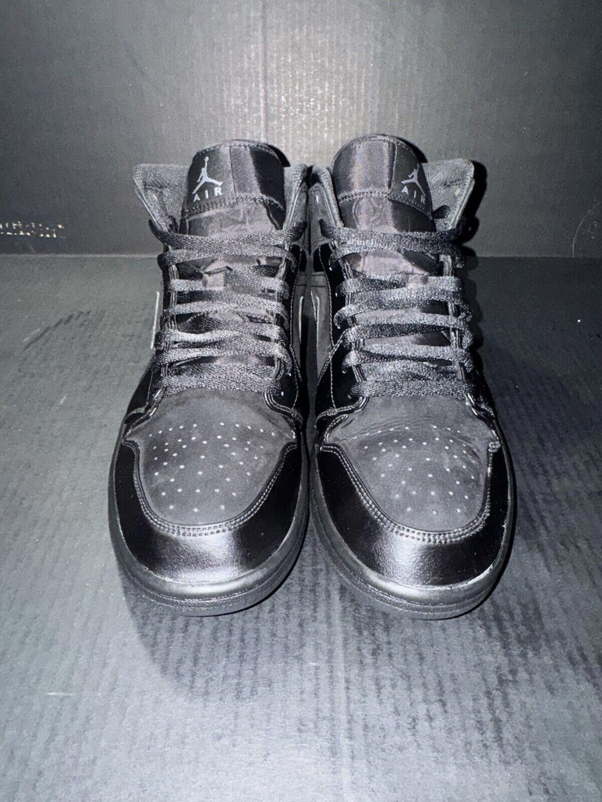 Jordan Brand Nike Air Jordan 1 Mid 'Black' - 554724-050 - Size 11 Size US 11 / EU 44 - 3 Thumbnail