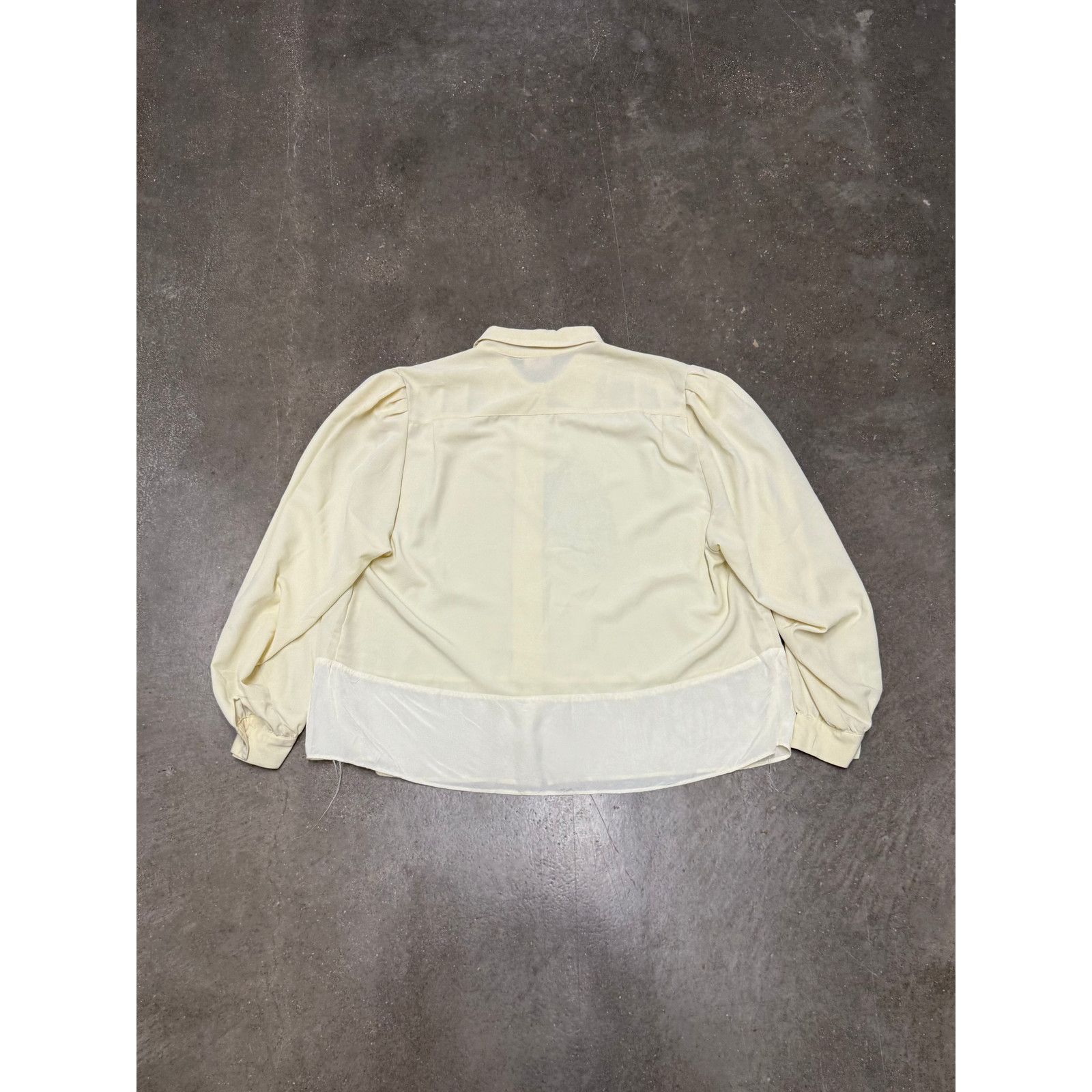 Vintage Vintage European 1970's Women's Pearl Blouse - True Vintage Size L / US 10 / IT 46 - 3 Thumbnail