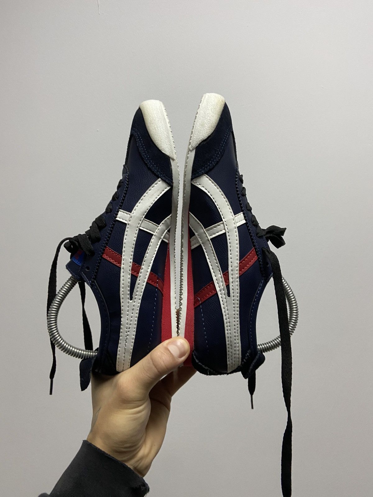 Asics × Vintage Asics Onitsuka Tiger Vintage Sneakers Low Top stripe Size US 6 / EU 39 - 6 Thumbnail