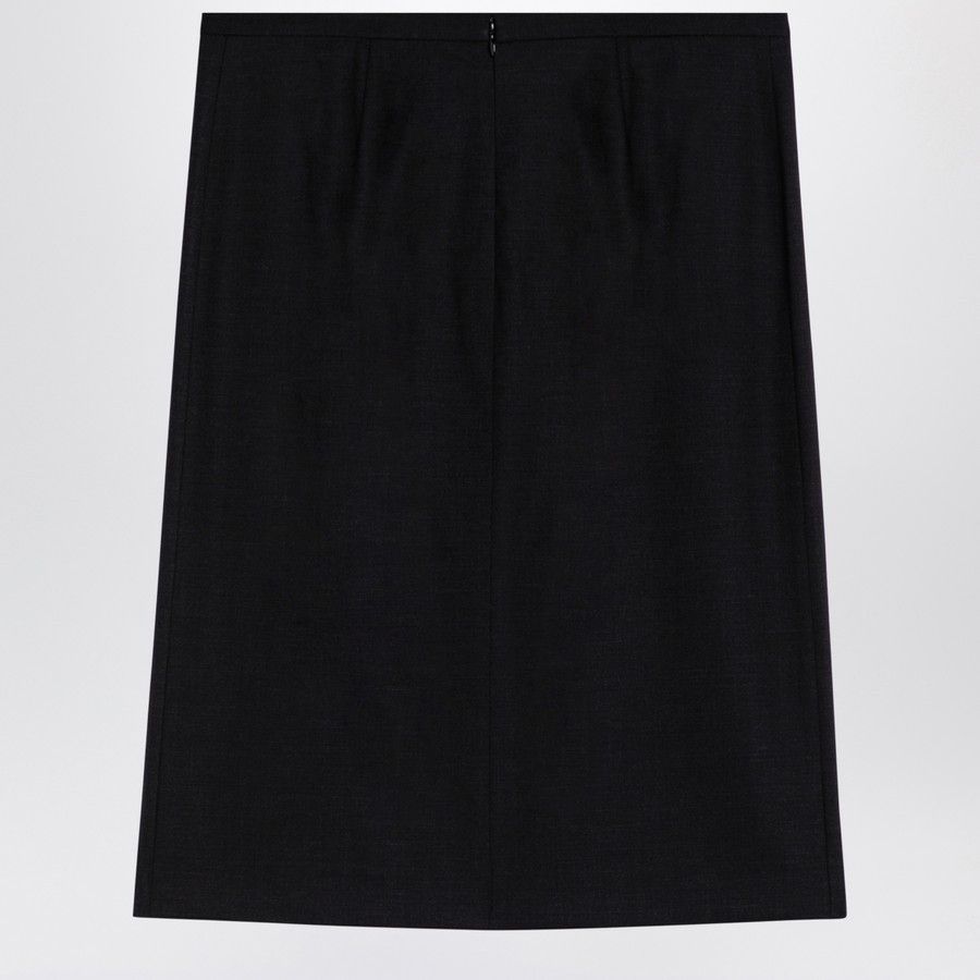 Philosophy di Lorenzo Serafini o1d2blof0924 Wool Skirts in Grey Size 28" / US 6 / IT 42 - 2 Thumbnail