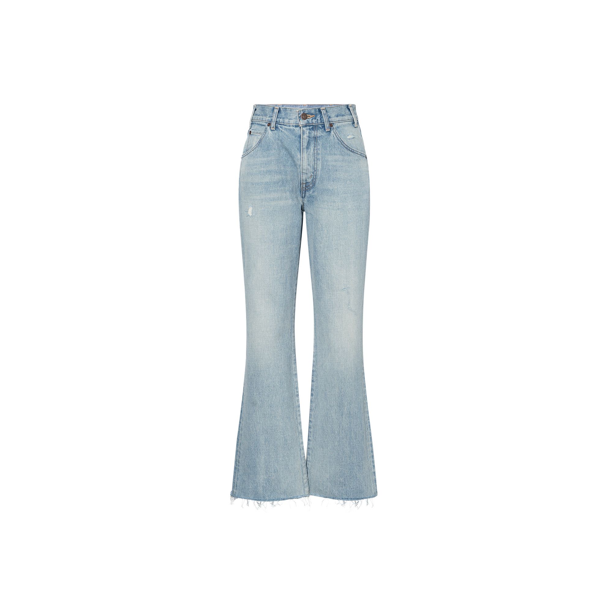 Celine Celine Light Wash Flare Jeans Size 26 Size 26" / US 2 / IT 38 - 1 Thumbnail