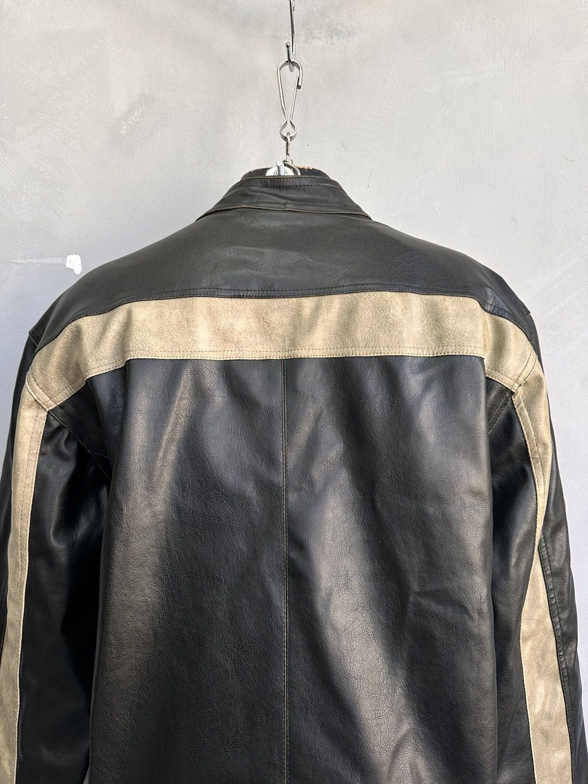 Raf Simons Vintage Leather Jacket Cropped Racing Schott Harley Davidson Size US M / EU 48-50 / 2 - 9 Thumbnail