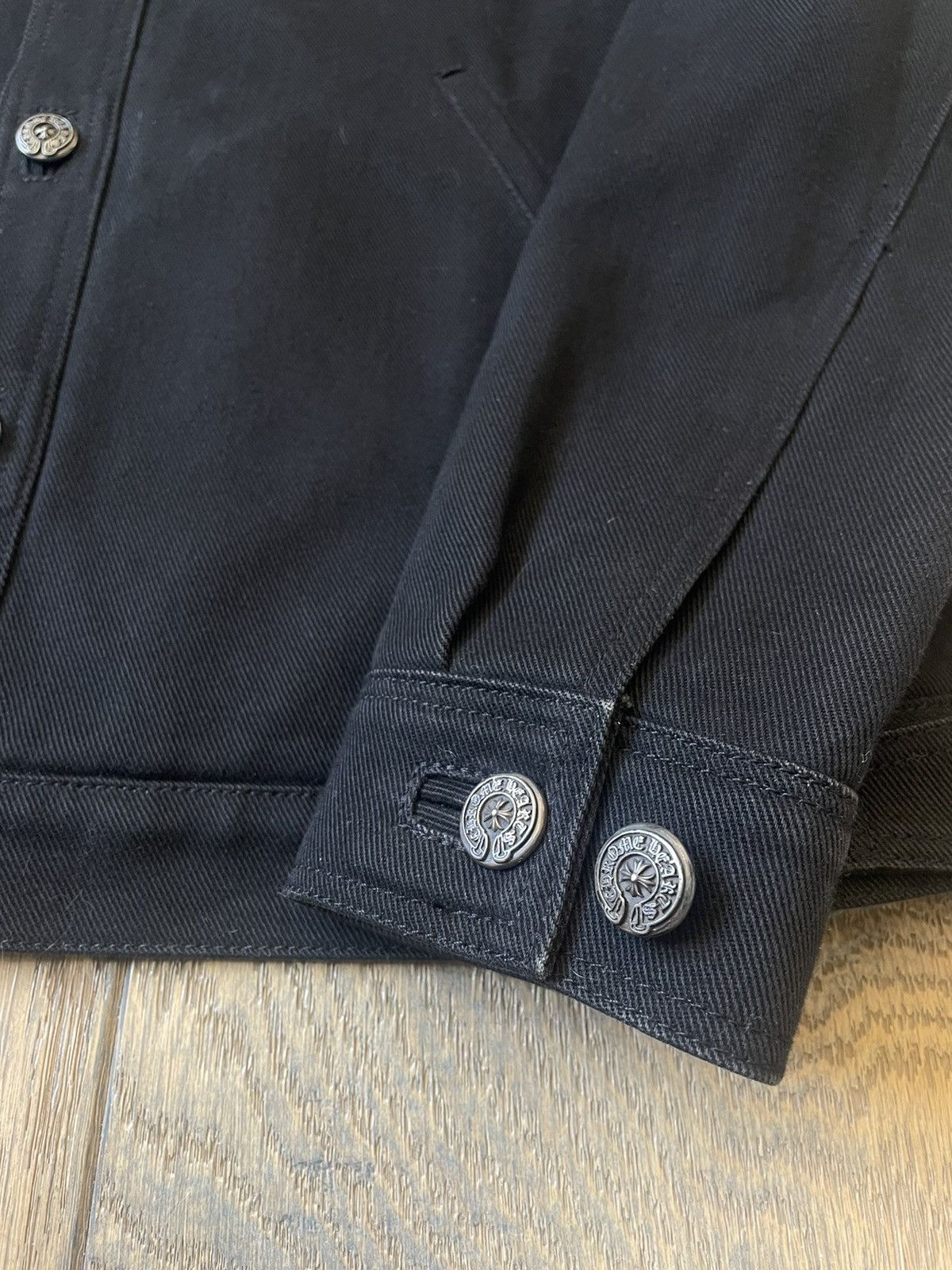 Chrome Hearts Chrome Hearts Cross Patched Western Denim Jacket Size US XL / EU 56 / 4 - 8 Thumbnail