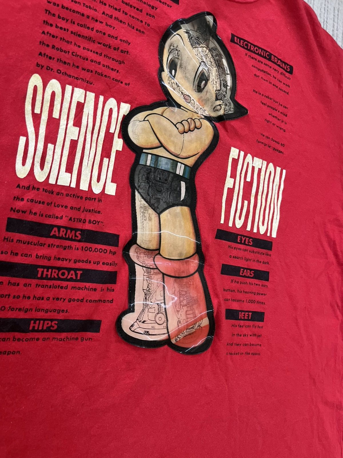 Anime Vintage 80s astro boy 3d picture shirt Size US M / EU 48-50 / 2 - 4 Thumbnail