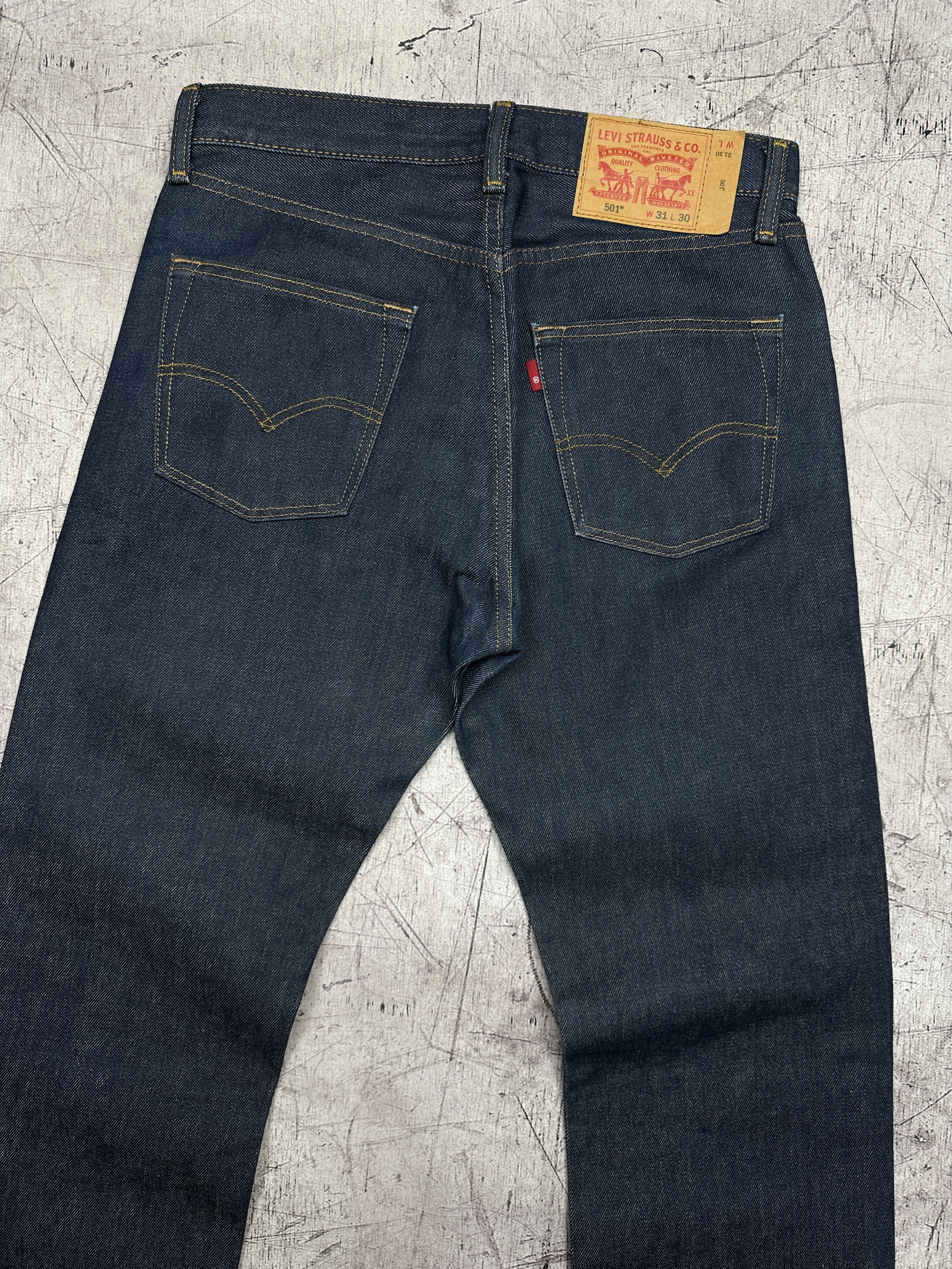 Levi's Levi's 501 Mens Denim Pants Jeans Size 31 x 30 Size US 31 - 2 Thumbnail