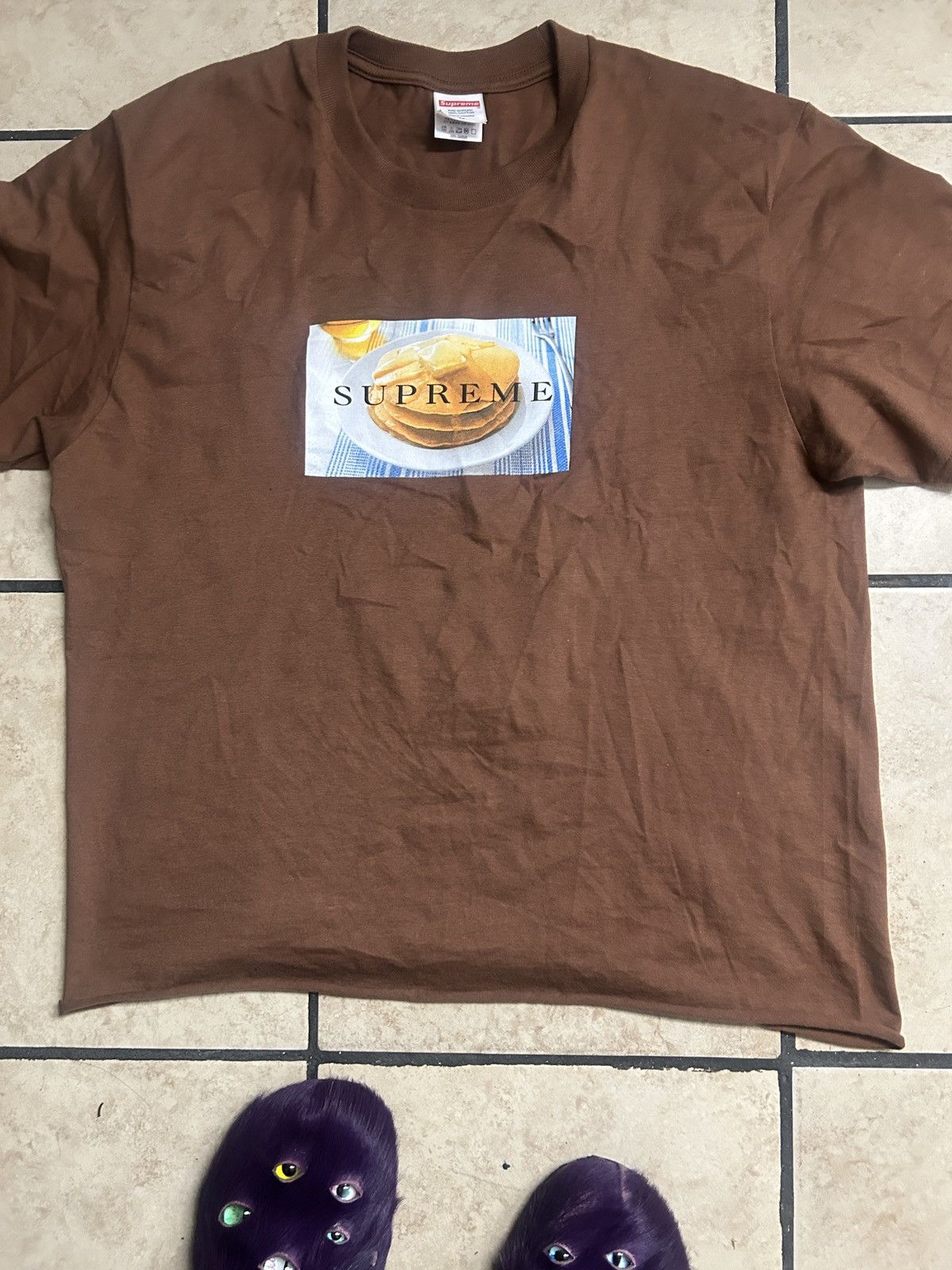 Supreme Supreme Pancake Tee Size US M / EU 48-50 / 2 - 1 Thumbnail