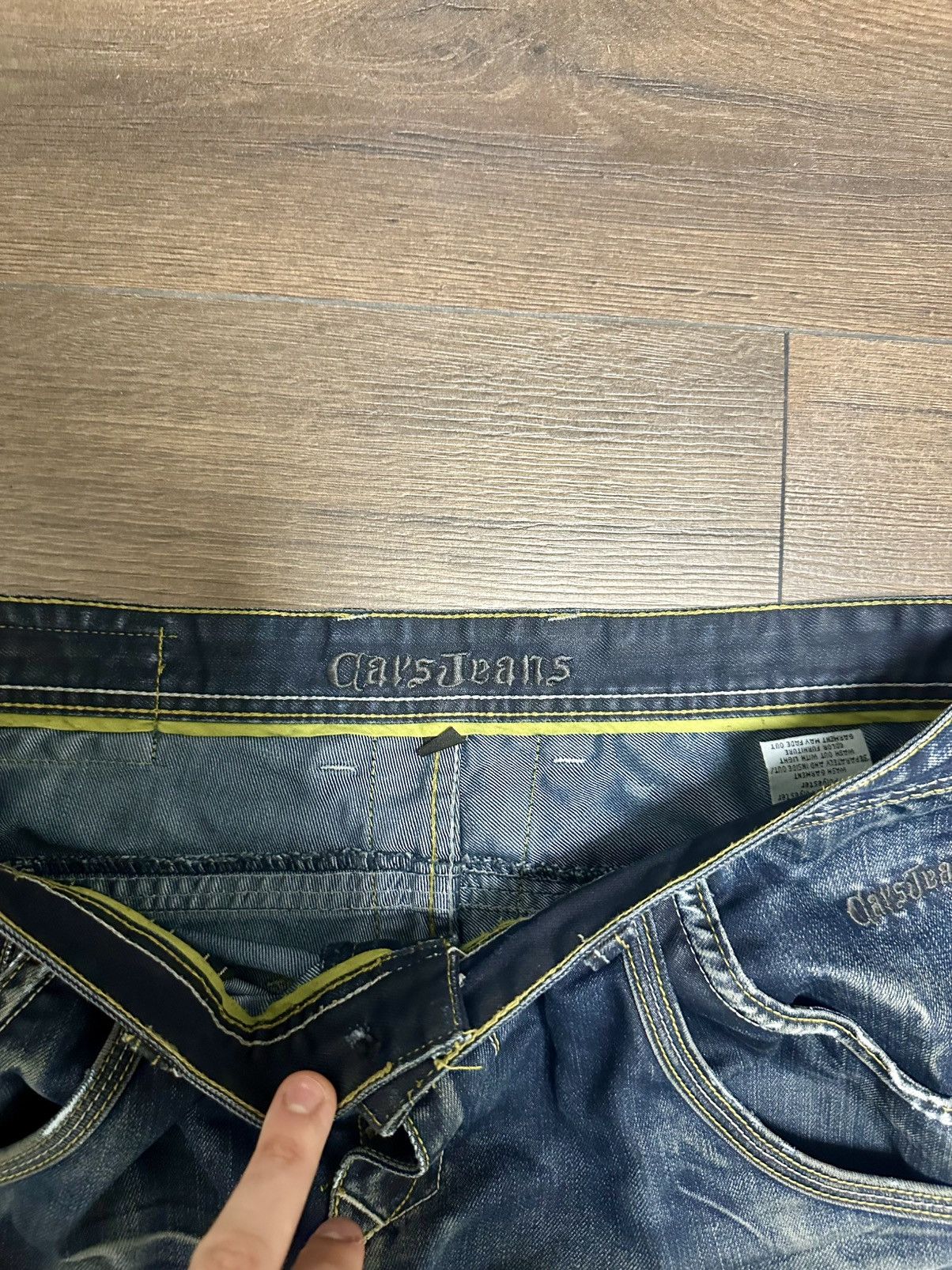 Hysteric Glamour Vintage If Six Was Nine Style Distressed Y2K Jeans Japan Size US 34 / EU 50 - 7 Thumbnail