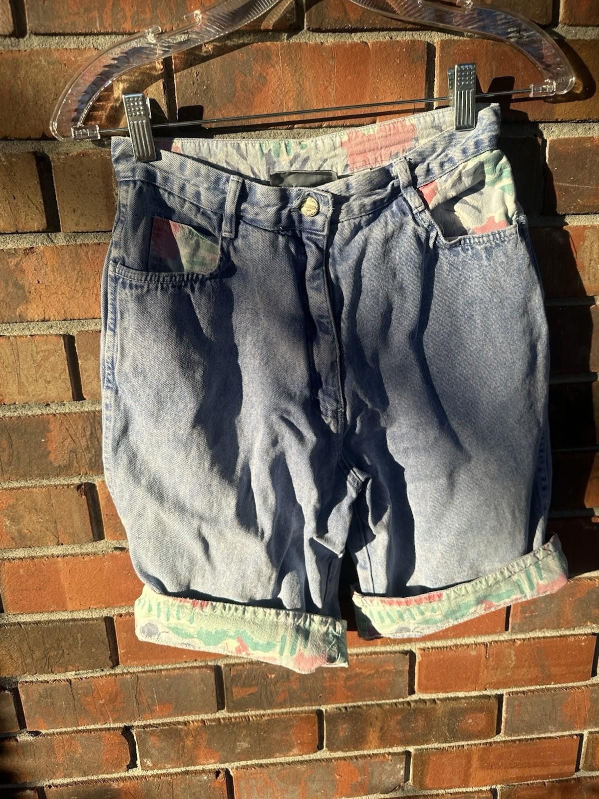 Other Vintage 90s Shorts Size 5 High Waisted Size 30" / US 8 / IT 44 - 5 Thumbnail