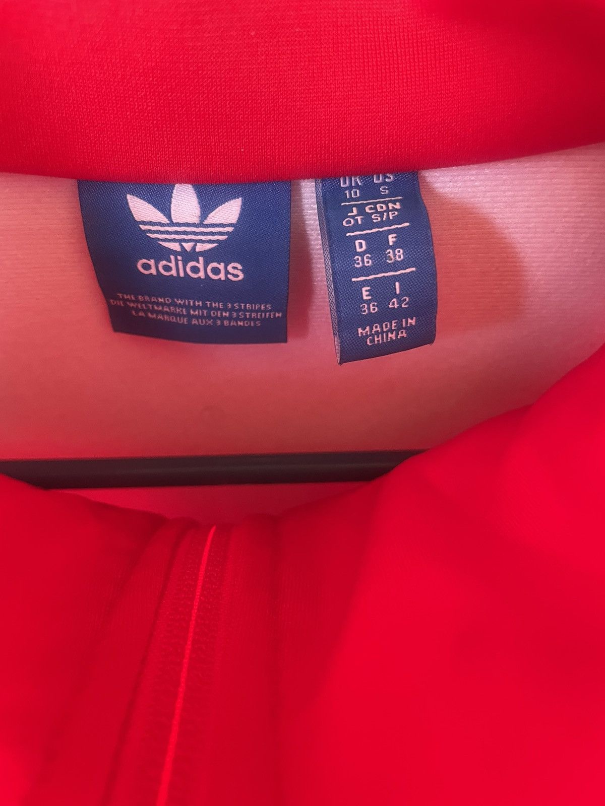 Adidas ADIDAS Bold Age Red track suit maxi dress Size S / US 4 / IT 40 - 2 Thumbnail