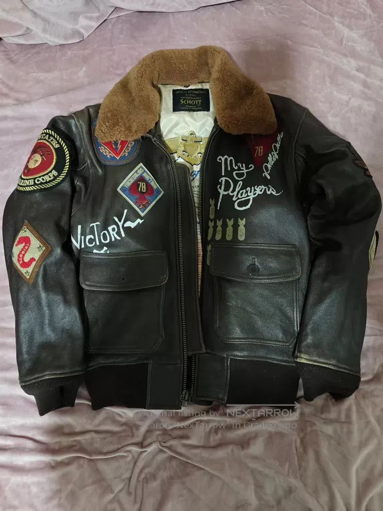 Schott Schott G1 flight jacket Size US XS / EU 42 / 0 - 1 Thumbnail