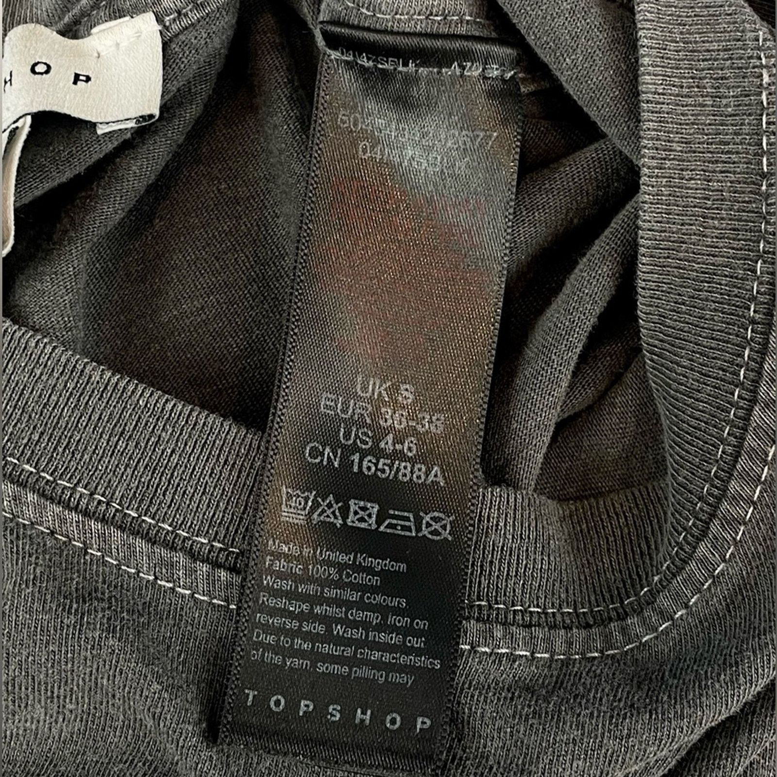 Topshop TOPSHOP • Grey Lion “Roar” Short Sleeve Graphic Tee Size S / US 4 / IT 40 - 12 Thumbnail