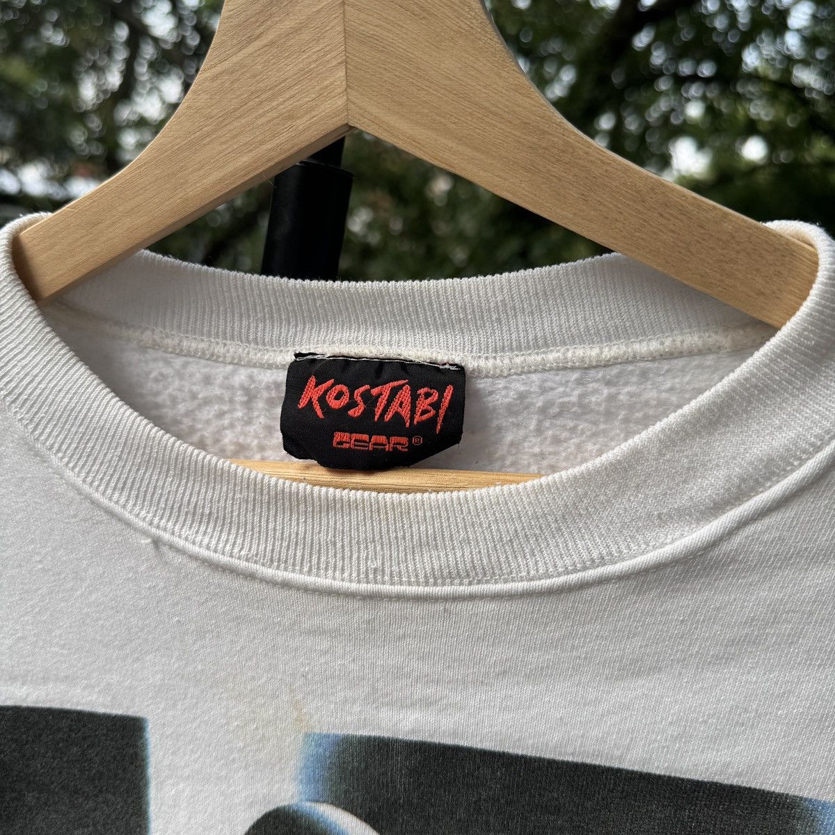 Vintage 80s Thrashed Faded Kostabi Art Sweatshirt ERD Grunge Size US L / EU 52-54 / 3 - 5 Thumbnail