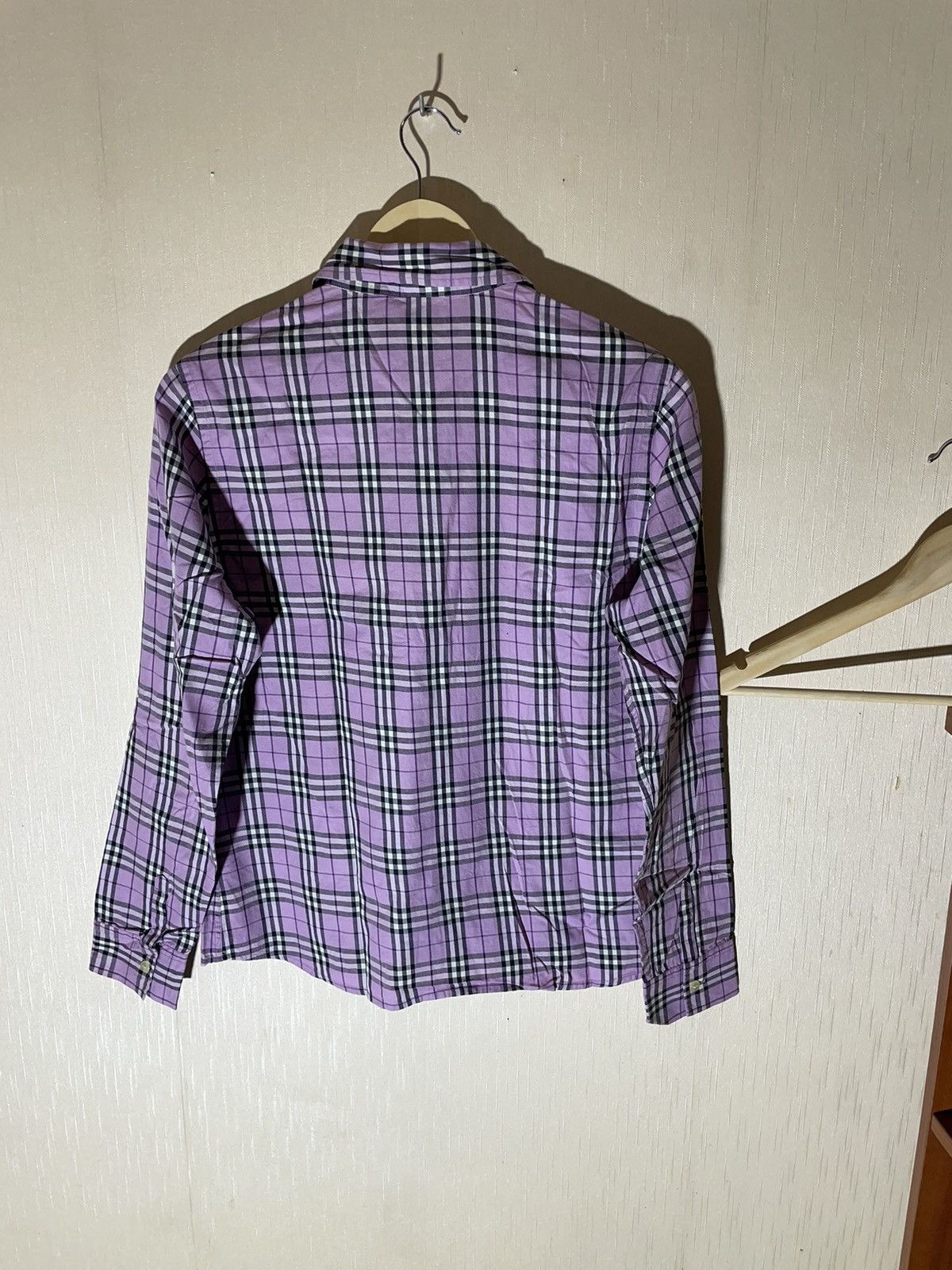 Burberry × Vintage Burberry London Nova check vintage streetwear shirt Size L / US 10 / IT 46 - 14 Thumbnail