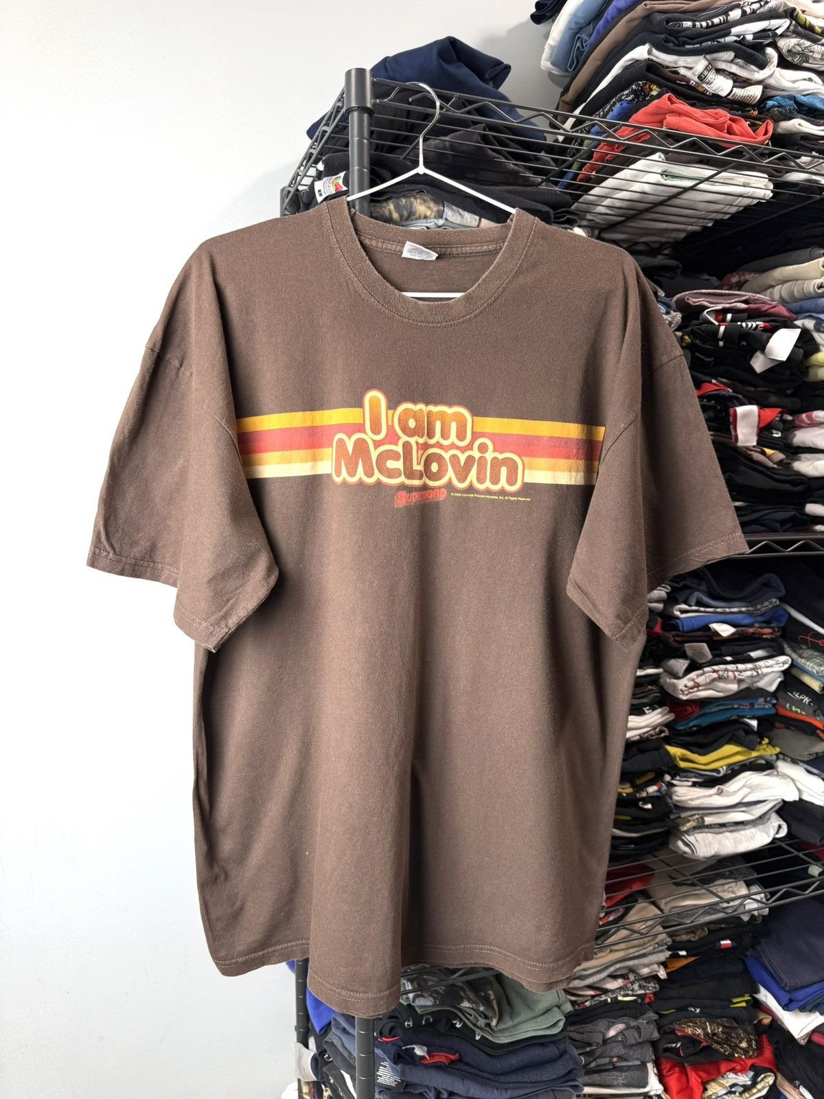 Vintage 💥Rare! Vintage 2008 I Am McLovin Superbad Movie T Shirt Size US XL / EU 56 / 4 - 1 Thumbnail