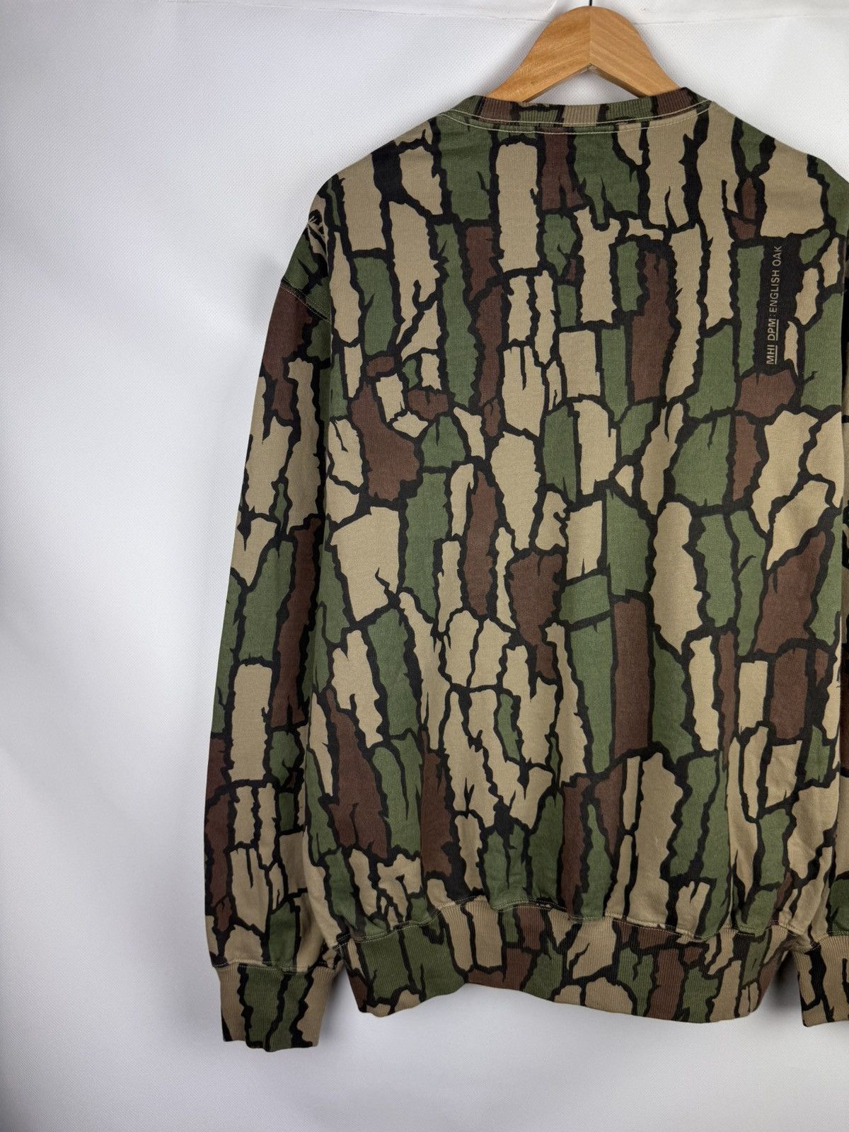 Maharishi MHI Maha Trebark English Mossy Oak Camo Cotton Sweatshirt Size US XL / EU 56 / 4 - 14 Thumbnail