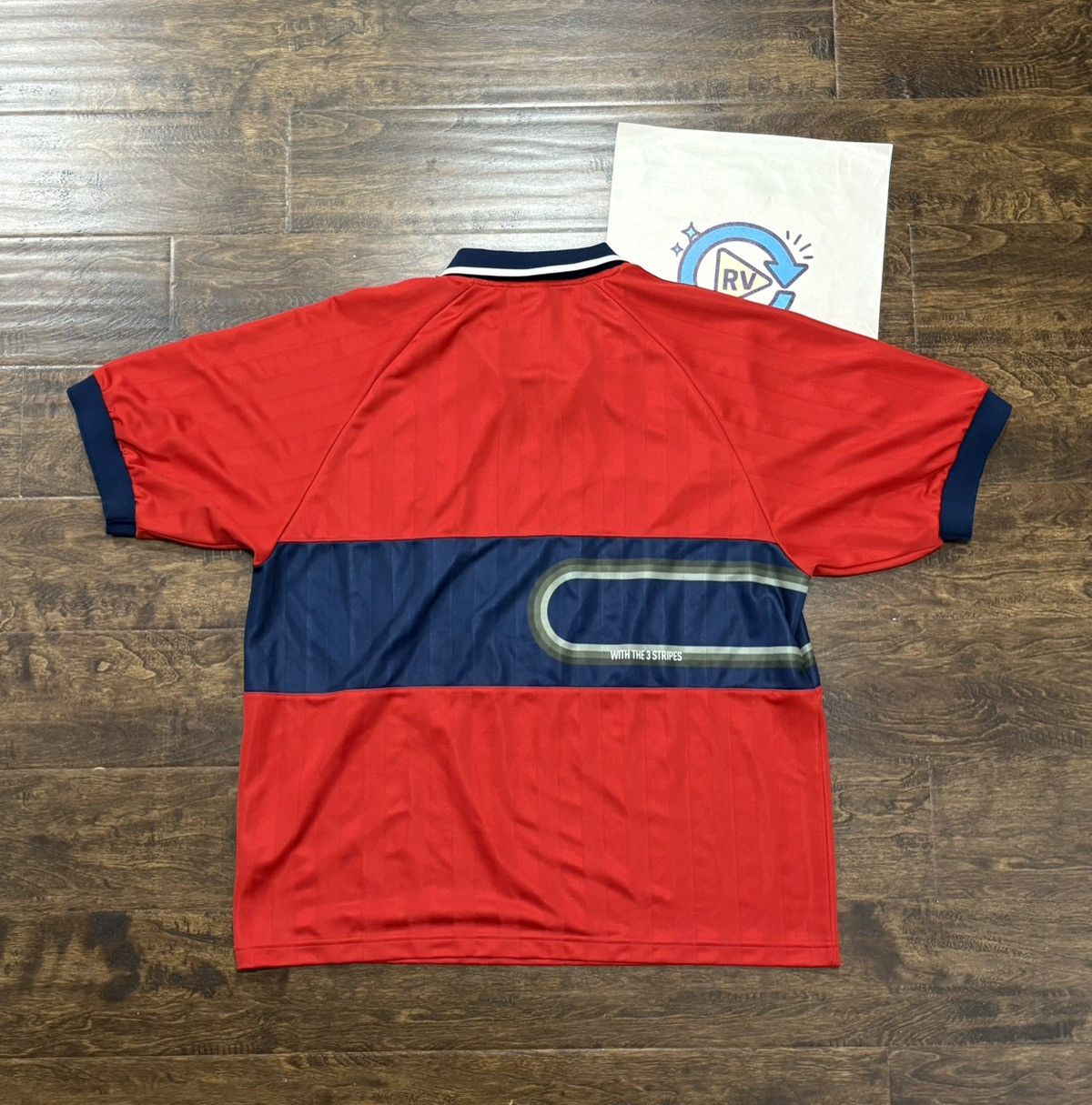 Adidas ADIDAS SOCCER JERSEY Size US XL / EU 56 / 4 - 2 Thumbnail