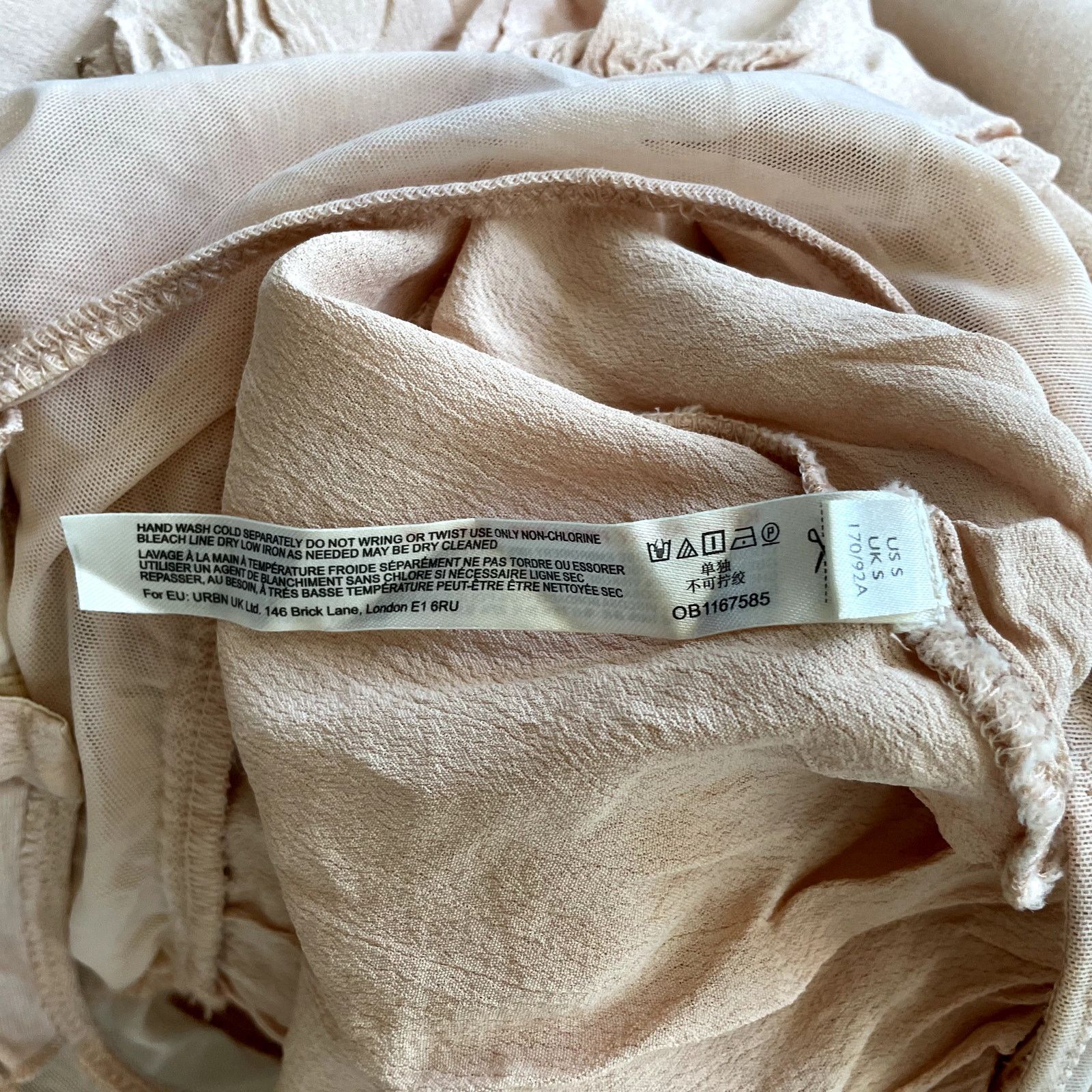 Free People Free People Pretty in Peach Summer Lover Beaded Bodysuit S Size S / US 4 / IT 40 - 14 Thumbnail