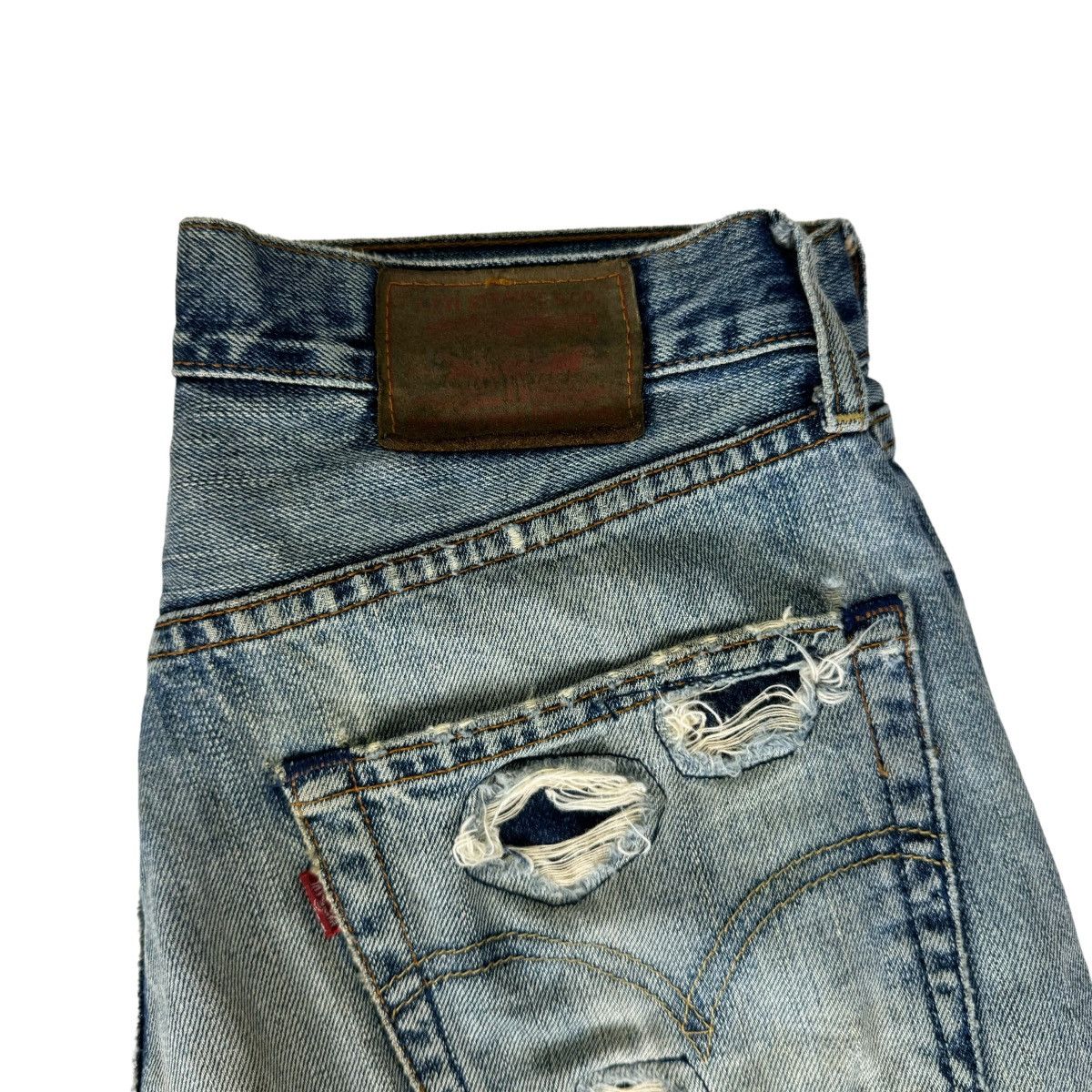 Levi's ⚡️LEVI’S 503 PATCHWORK BORO DENIM JEANS PANTS Size US 30 / EU 46 - 11 Thumbnail