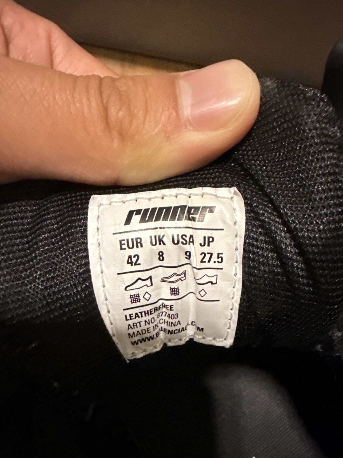 Balenciaga Balenciaga Runner Size US 9 / EU 42 - 9 Thumbnail