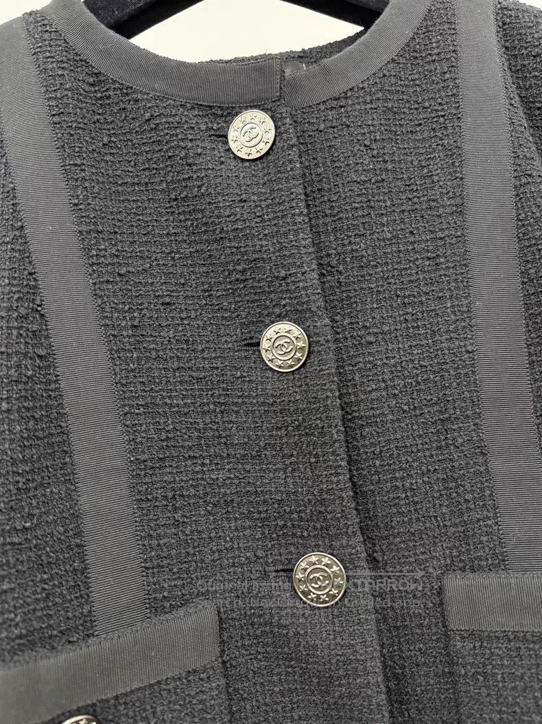 Chanel Chanel Dallas series black two-pocket jacket Size S / US 4 / IT 40 - 2 Thumbnail