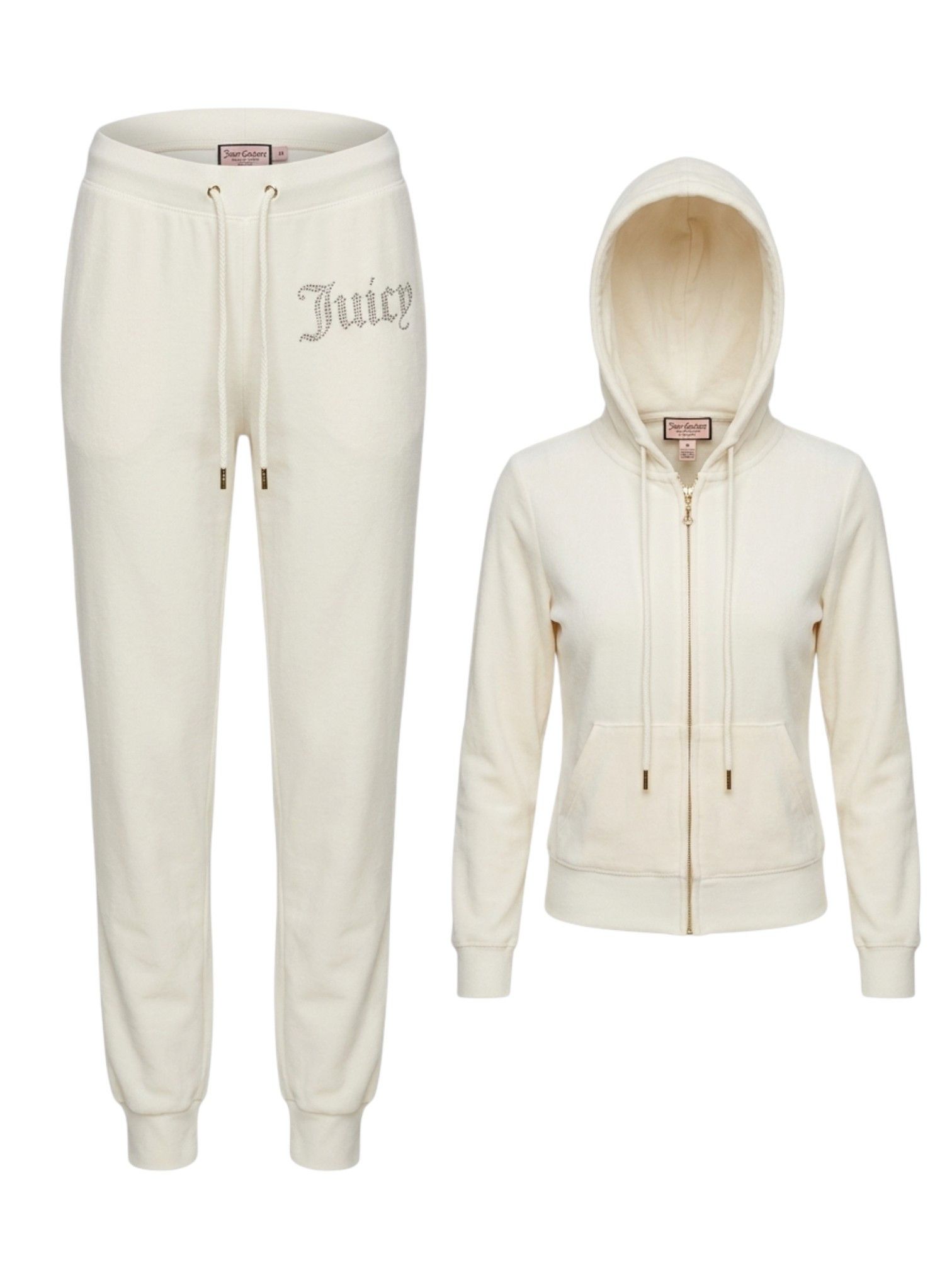 Juicy Couture OG 2004 Juicy Couture Velour Set - Made in USA - Pink Label Size S / US 4 / IT 40 - 1 Thumbnail