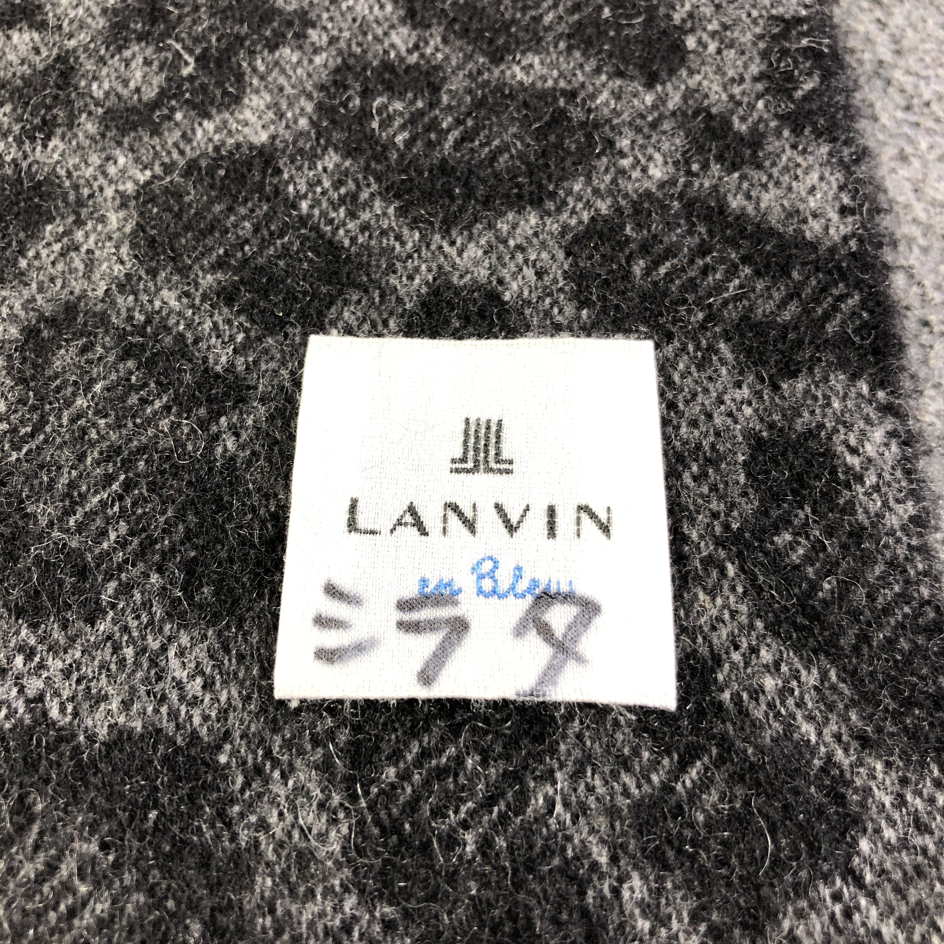 Lanvin Lanvin Cashmere Scarf Muffler V2712 Size ONE SIZE - 4 Thumbnail