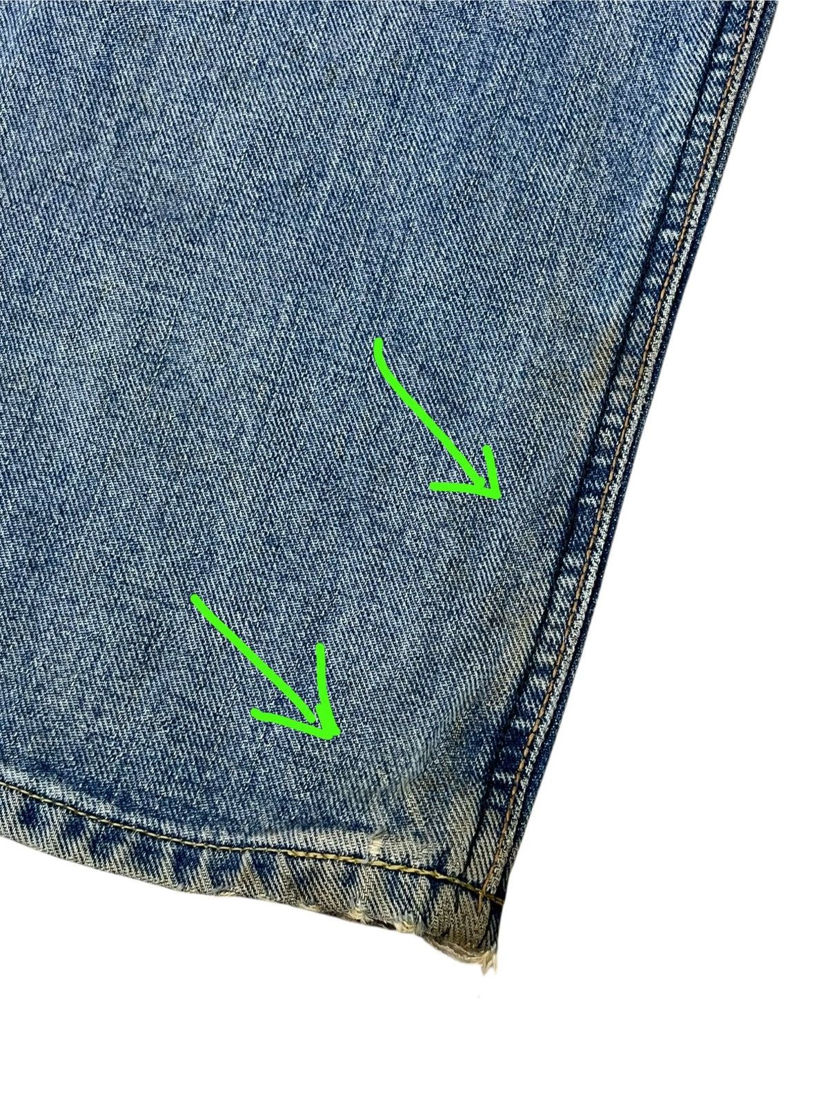Japanese Brand Vintage LEE RIDERS repro 50s dirty half selvedge jeans Size US 29 - 9 Thumbnail