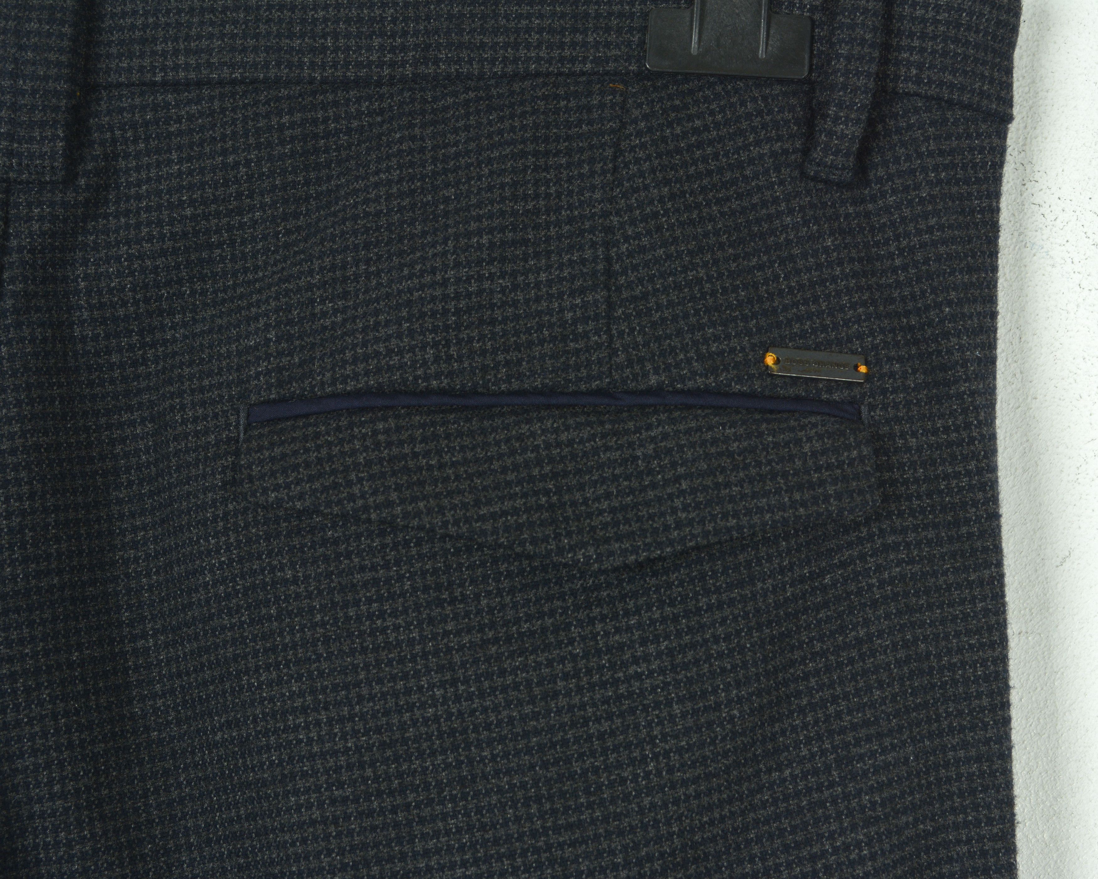 Hugo Orange Label Slim3 W34 L32 Slim Straight Pants Tweed Work Size US 34 / EU 50 - 6 Thumbnail