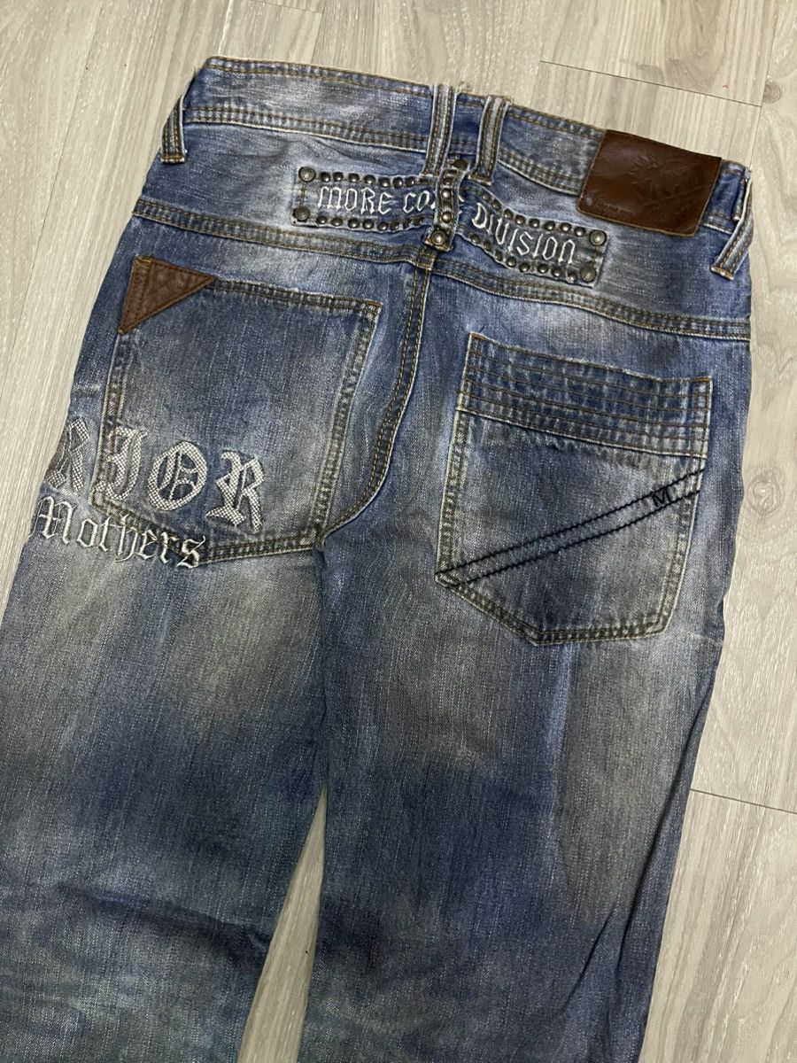 Designer × Japanese Brand MCD More Core Division - Japanese Jeans Wax Look Honeycomb Size US 30 / EU 46 - 7 Thumbnail